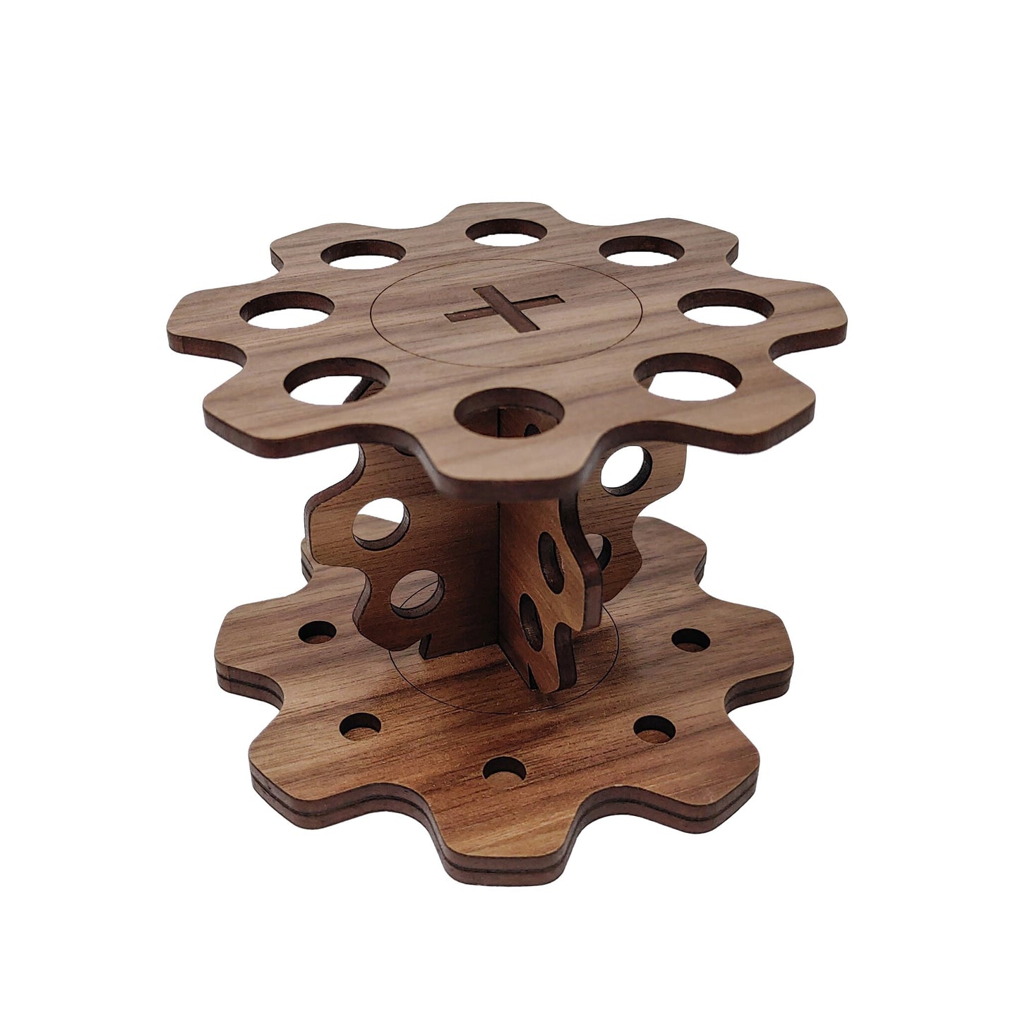 Gear Shaped Pen Stand | Completed Size: 3.91 x 3.91 x 2.75 in. | Assembly Required