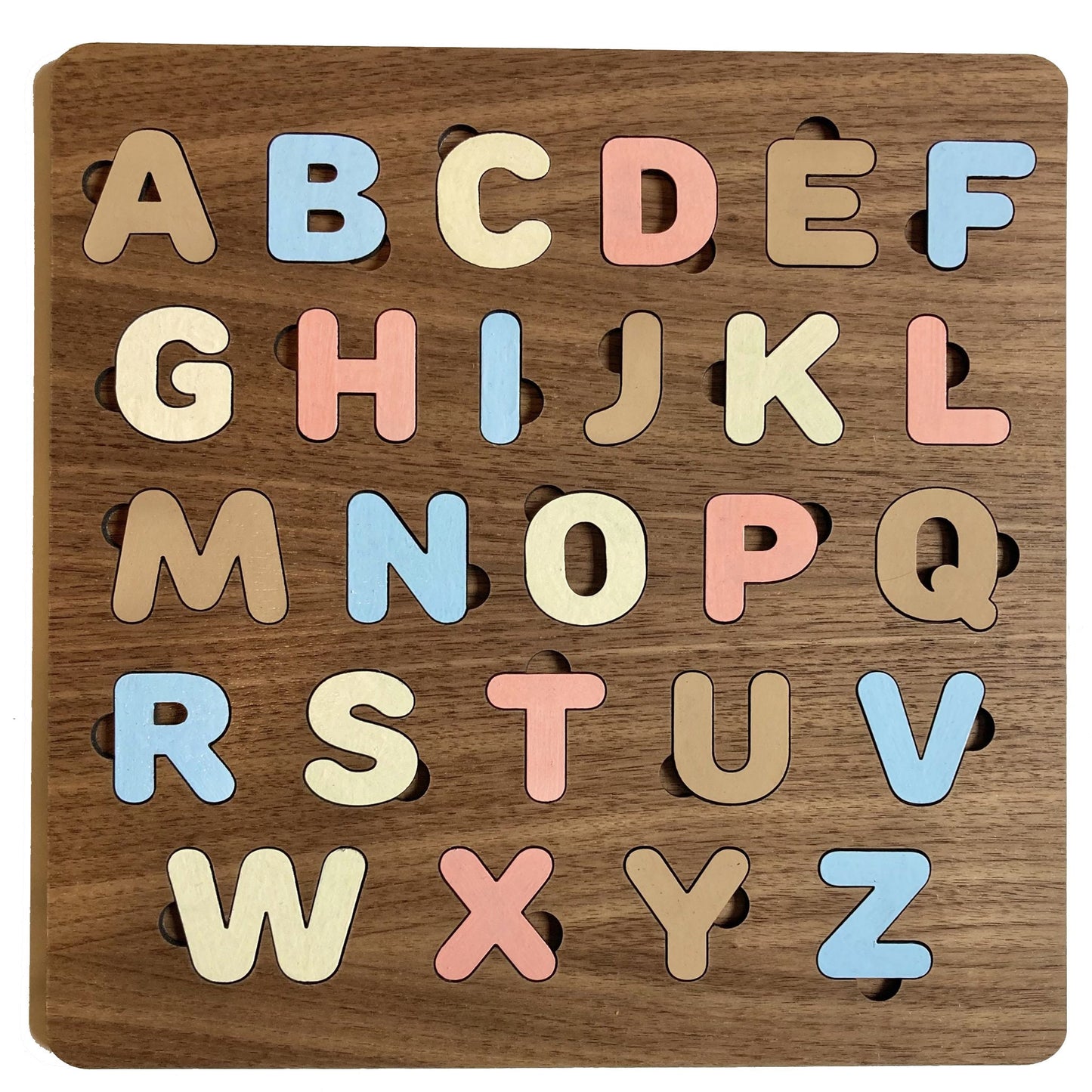 DIY Wooden ABC Alphabet Puzzle | Early Education | Each letter of the English Alphabet | Assembly Required