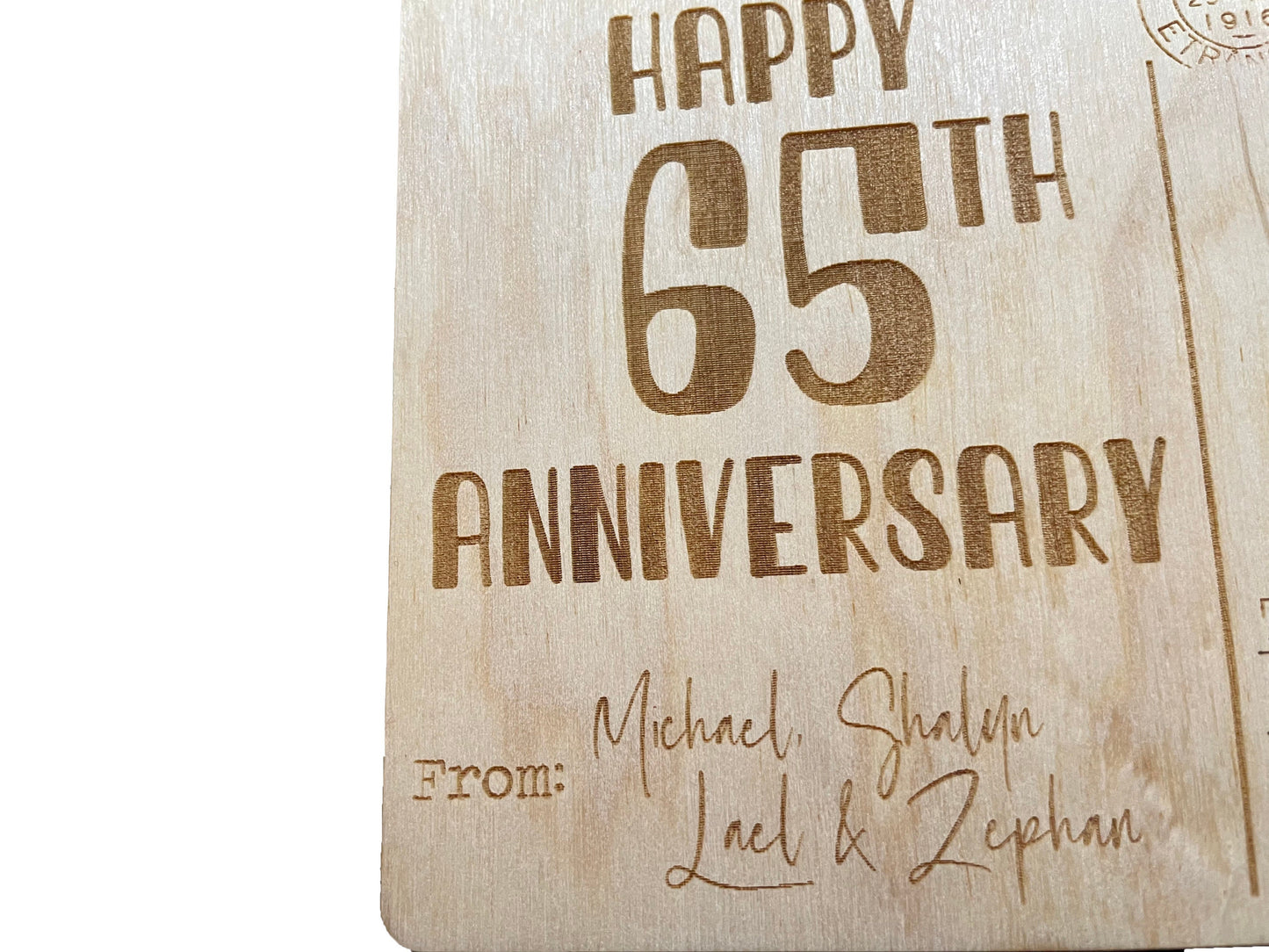 Happy Anniversary Card | Parisian Postcard