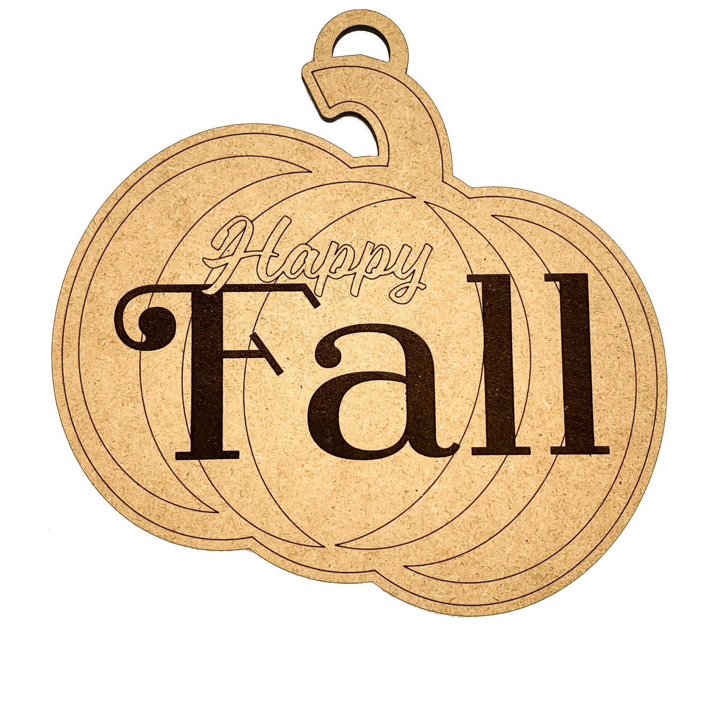 DIY Paint Your Own Fall Pumpkin Hanger | Halloween | Fall Decor | Thanksgiving | Do It Yourself | Size: 5.5 x 5.0 in | Painting Required