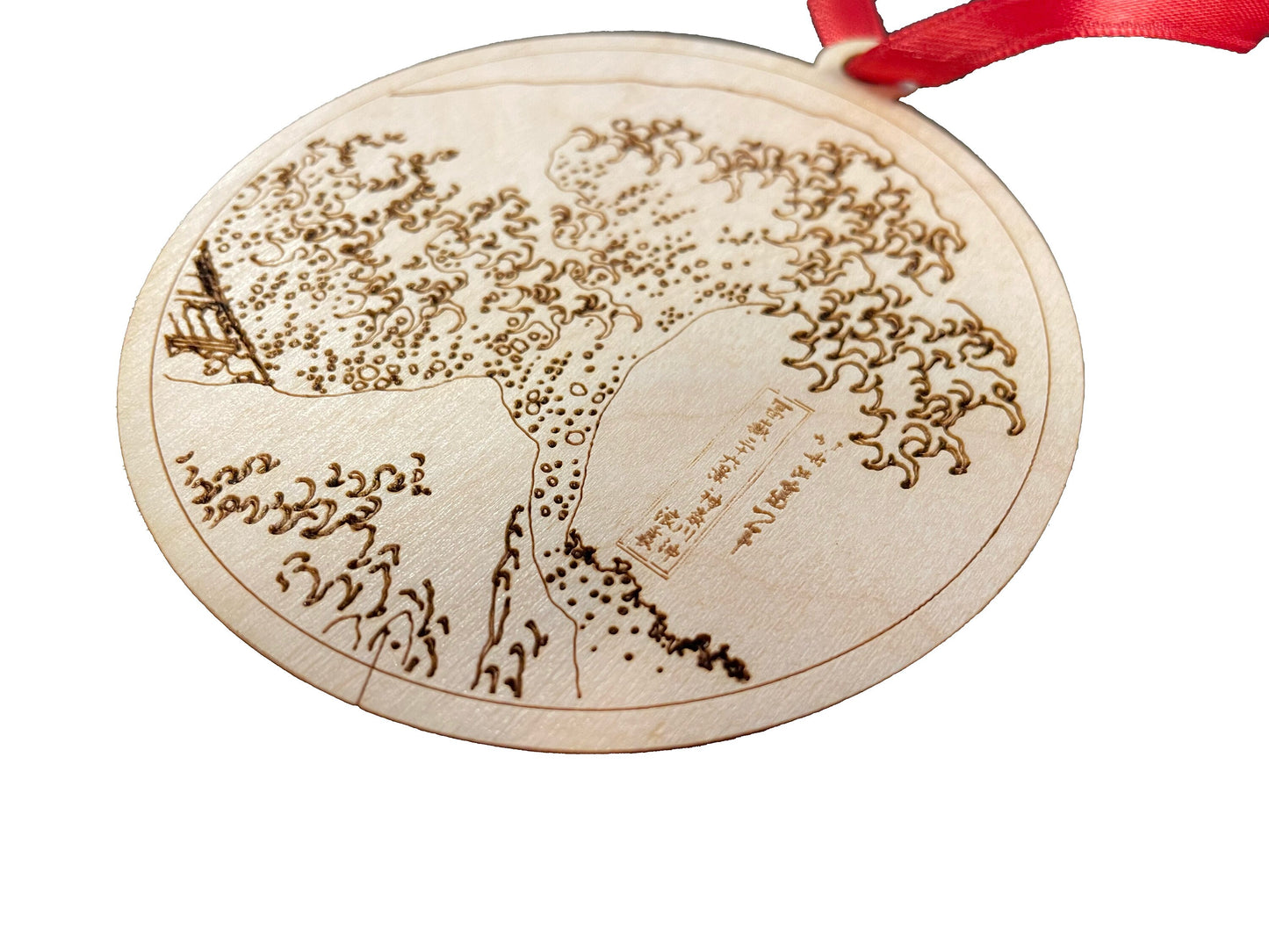 The Great Wave Off Kanazawa | Japanese | Ukiyo-e | Hokusai | Tsunami | Gift | Christmas Tree