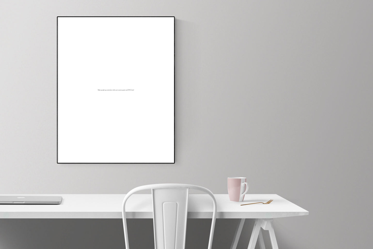 Personalized Custom Quote | Everyone Will Check Out Your Art Print And Whatever You Want Them To See | Typography Art Print