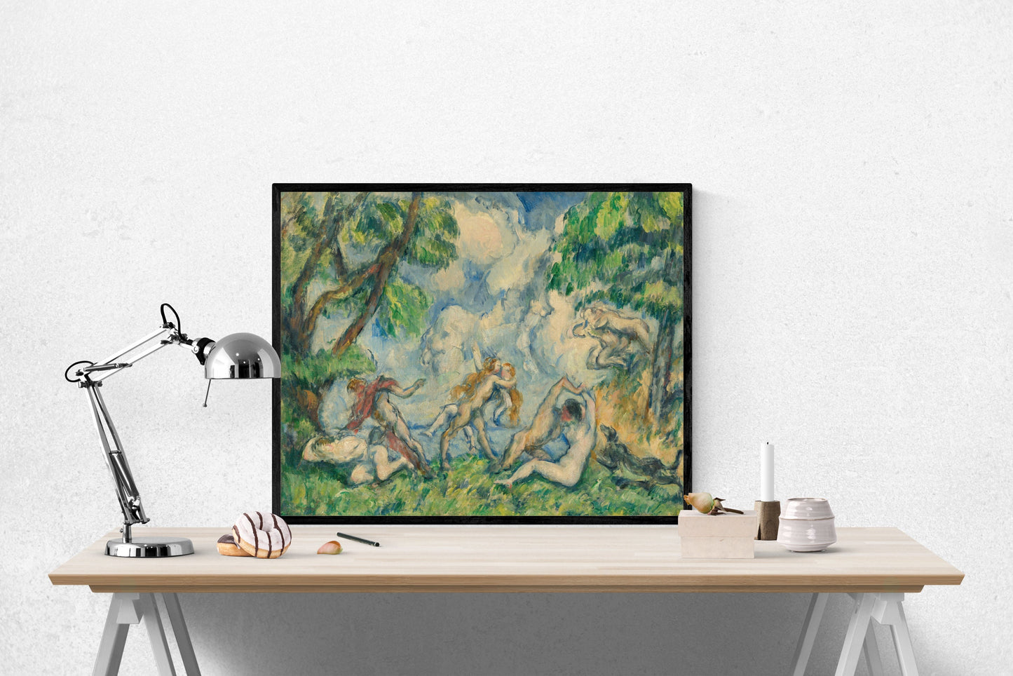 The Battle Of Love | Paul Cezanne | French | Art Print