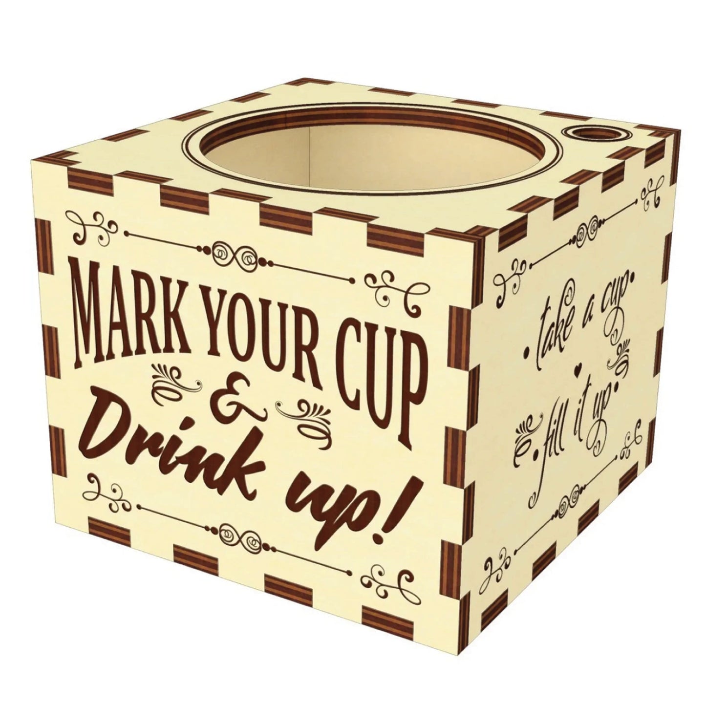 The Perfect Party Event Cup Holder | Wood | DIY | Assembly Required