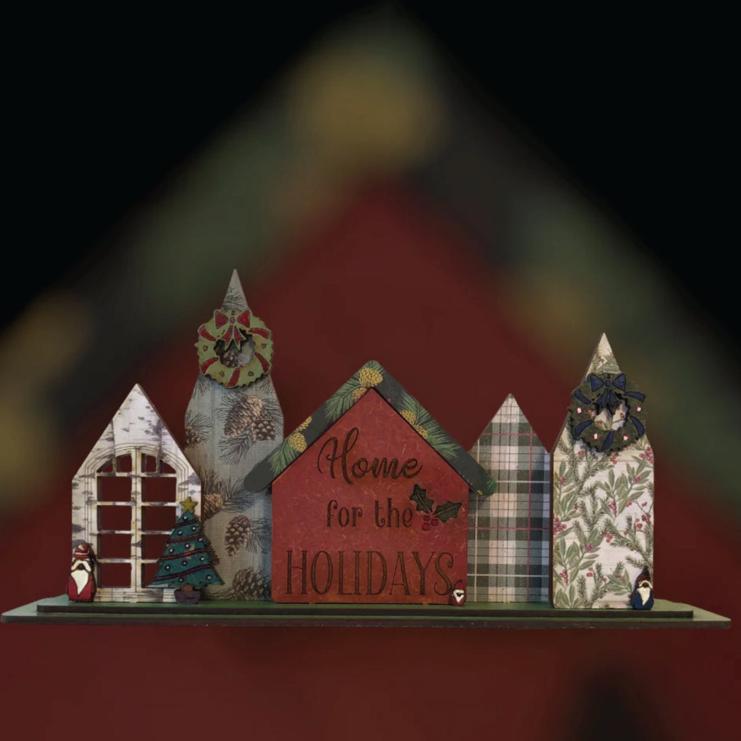 Home For The Holidays Christmas Village | Do It Yourself Project