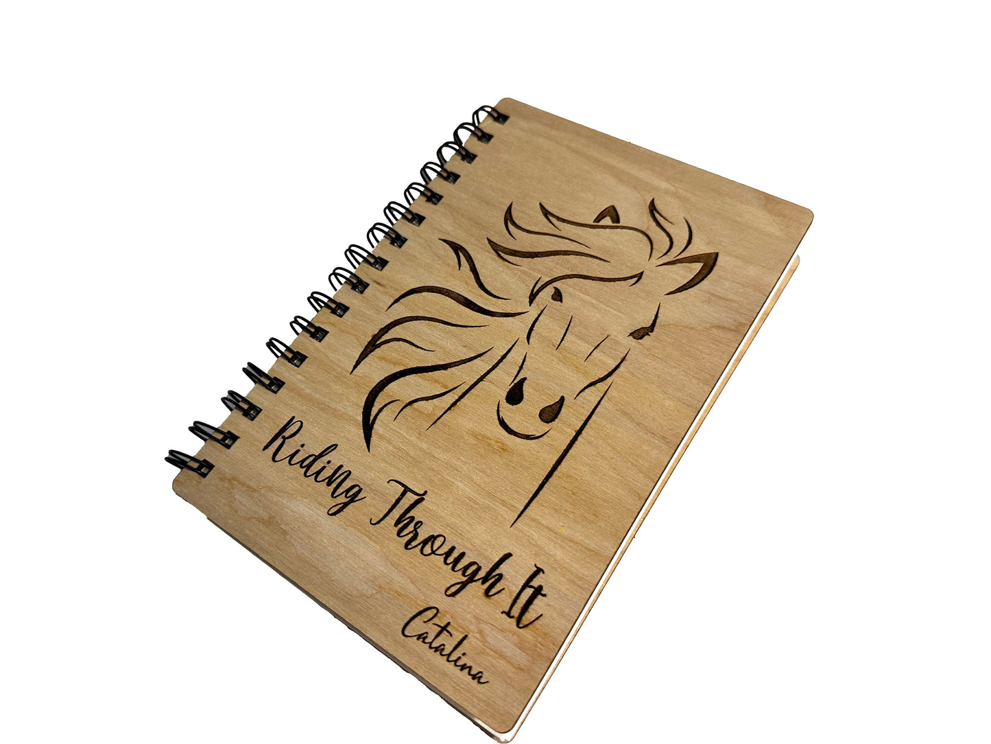 Riding Through It | Horse | Equestrian | Writing Journal Or Diary | Sketchbook