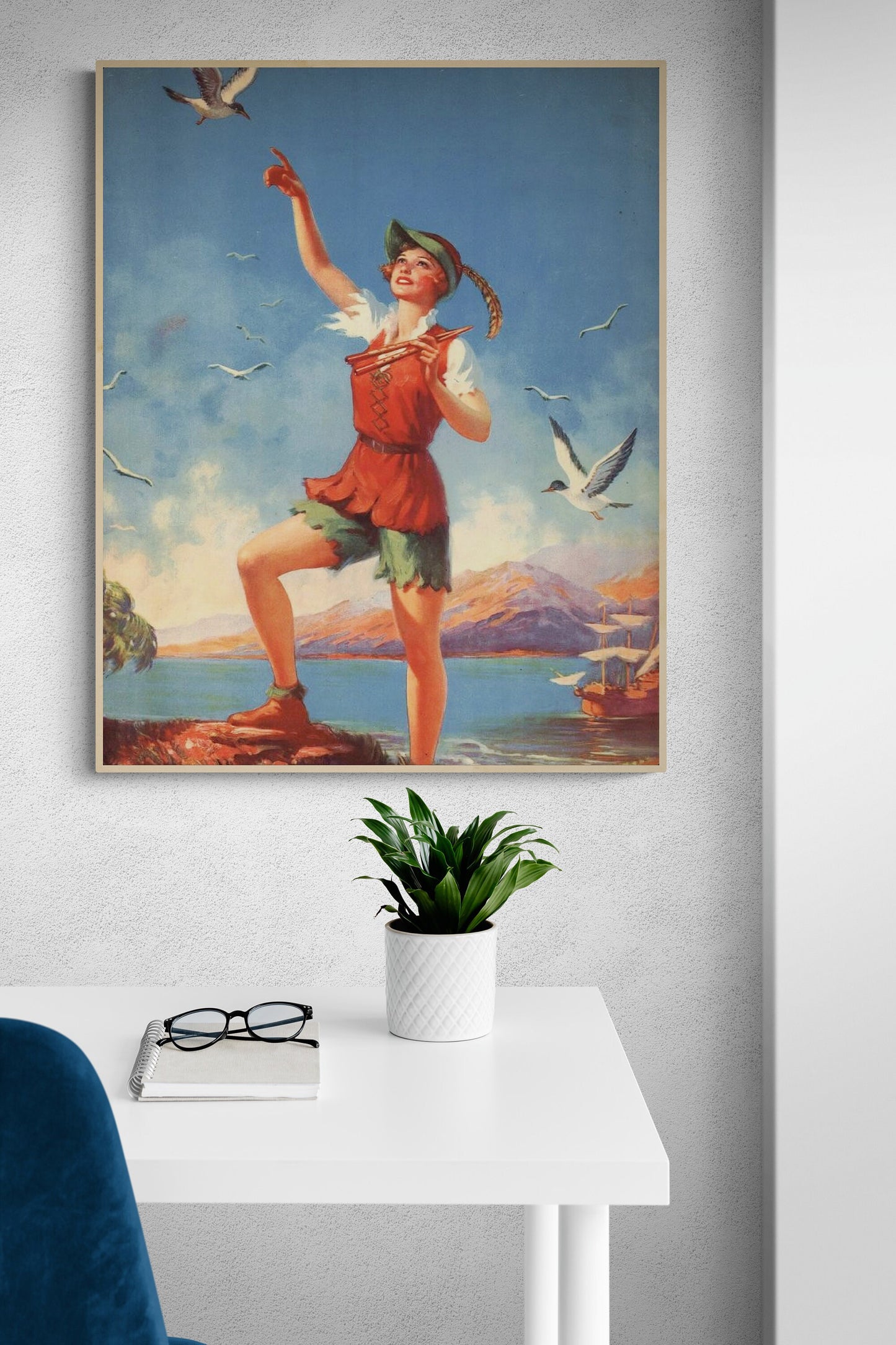 Peter Pan | Edward Mason Eggleston Painting | Giclée Art Print