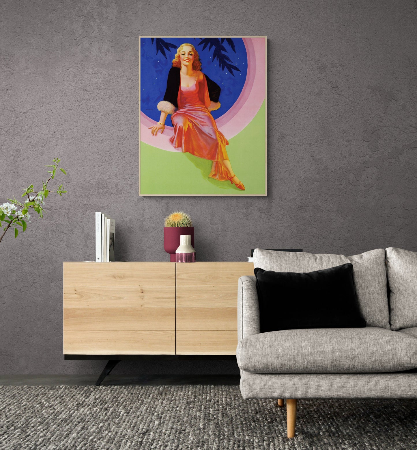 Smiling Through | Edward Mason Eggleston Painting | Giclée Art Print