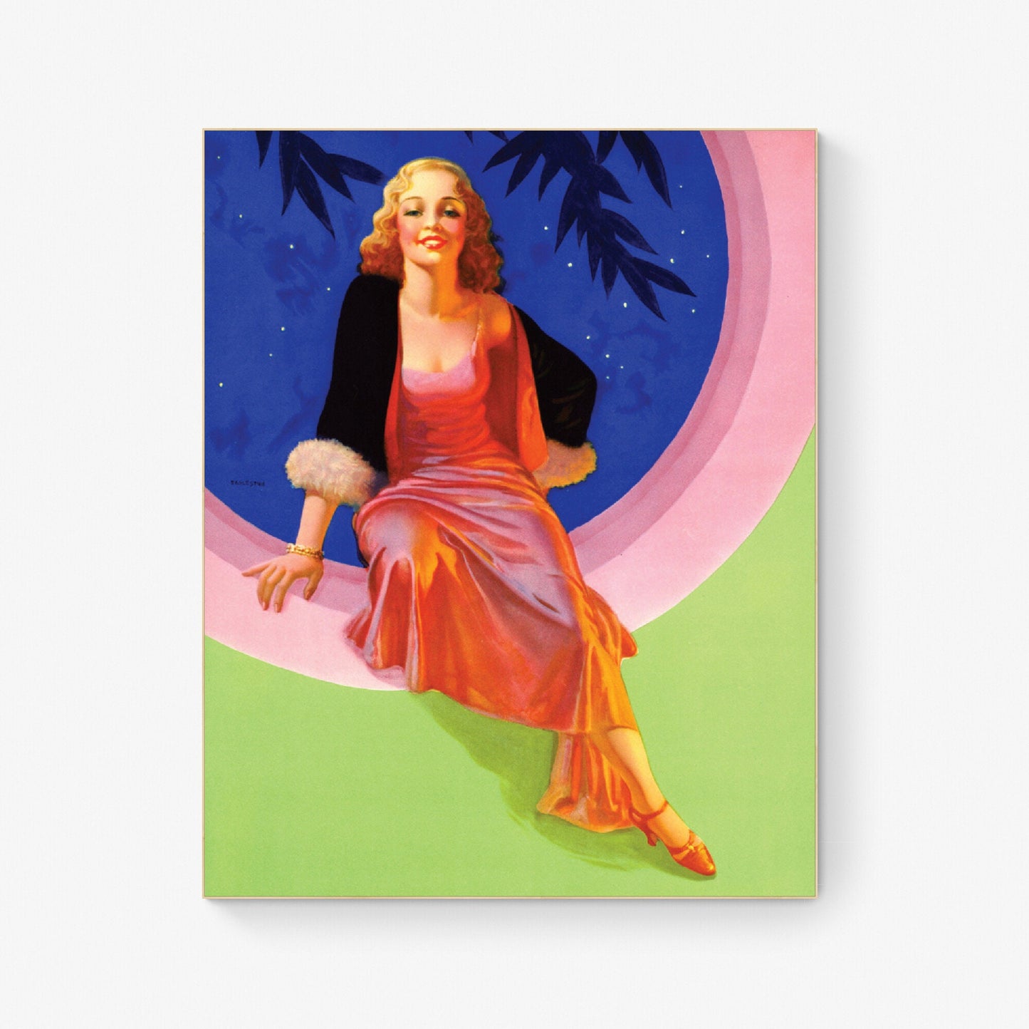Smiling Through | Edward Mason Eggleston Painting | Giclée Art Print