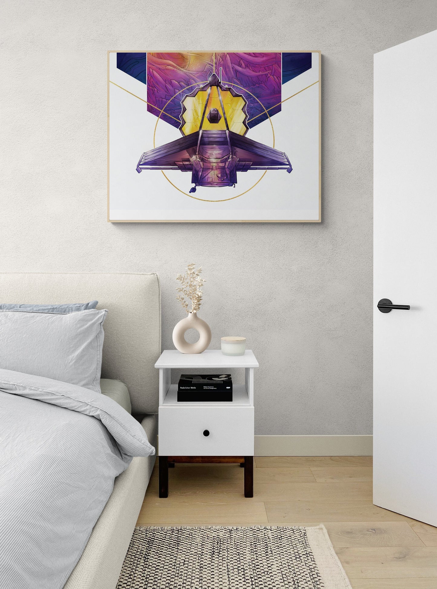 Webb Telescope Concept Artwork | Outer Space | NASA Art Print