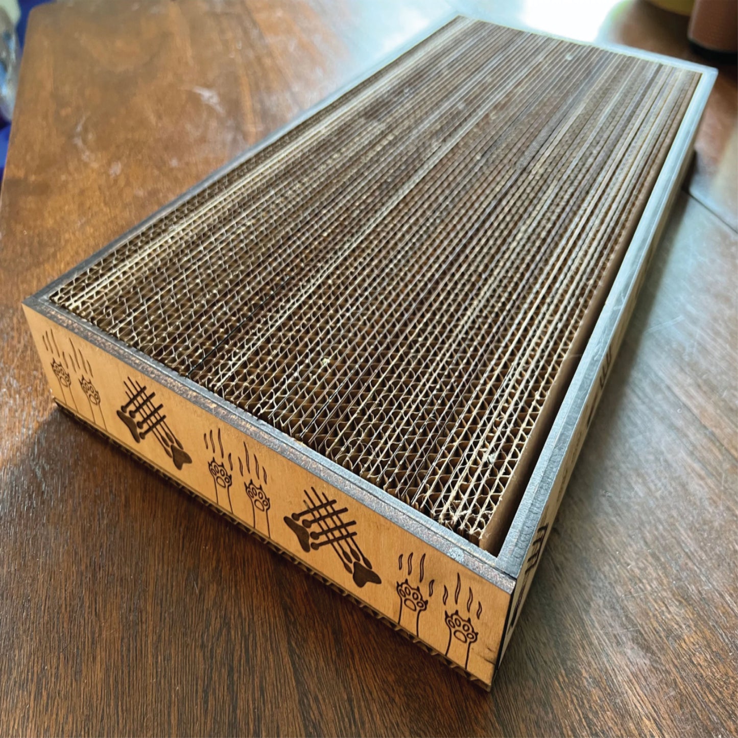 Decorative Box for 18x9 Cardboard Cat Scratching Pads | Stylish Storage Solution with DIY |