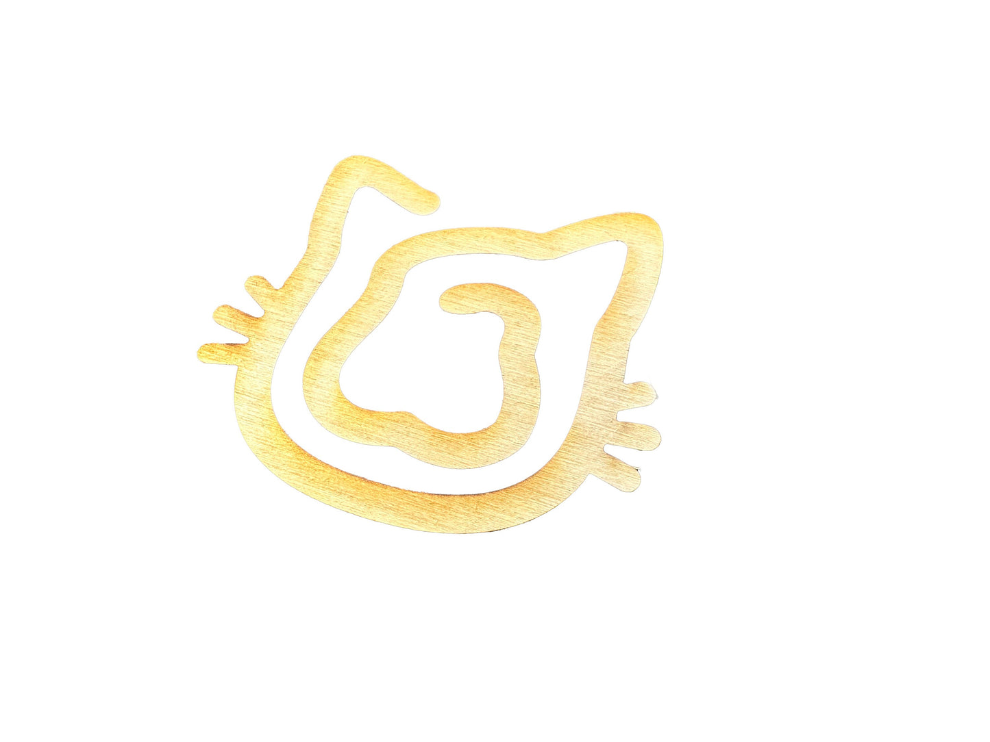 Versatile Cat-Shaped Bookmark & Snack Bag Closure