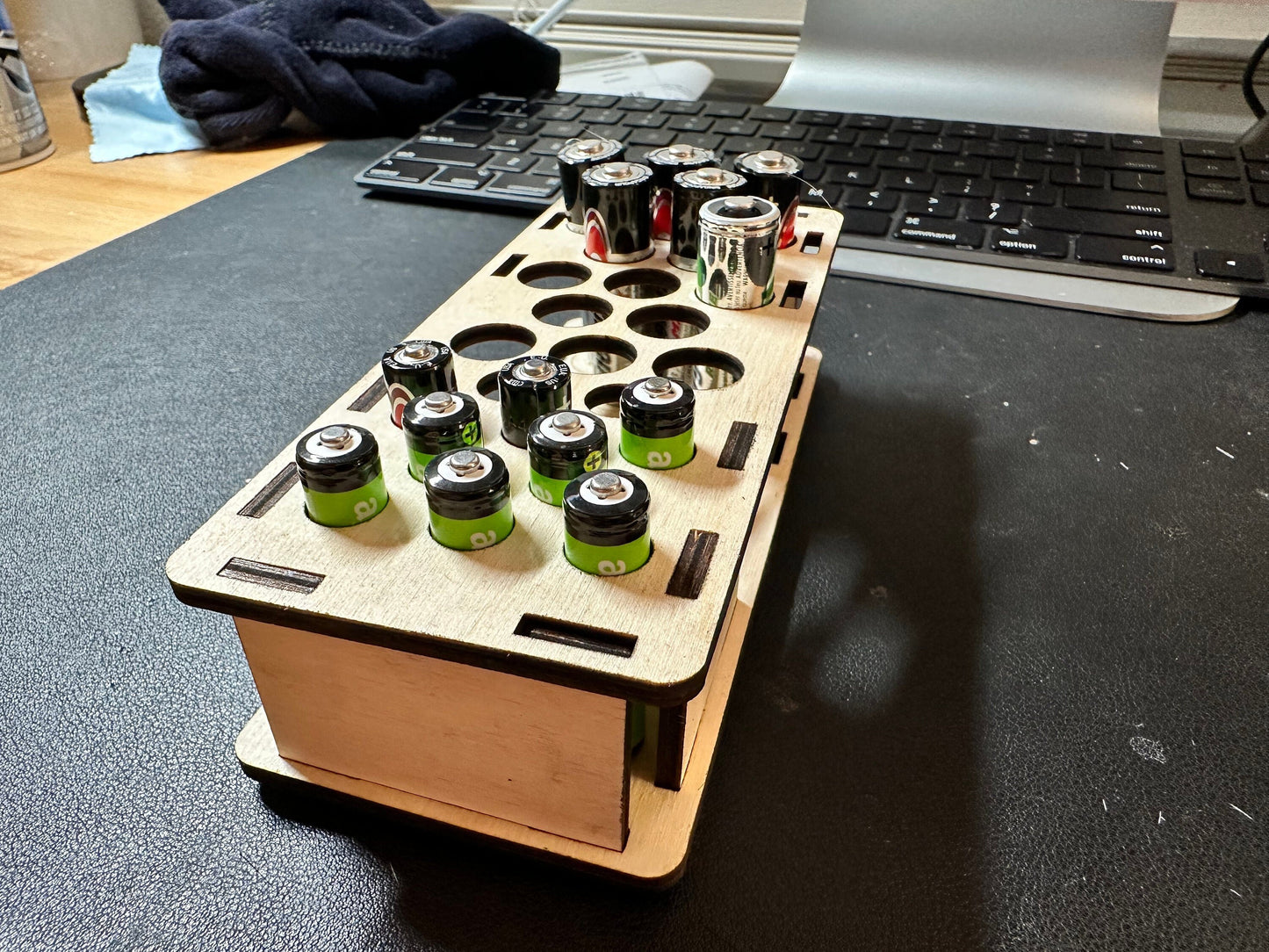EcoSafe Battery Haven | Compact and Sustainable Battery Organizer | Digital Download