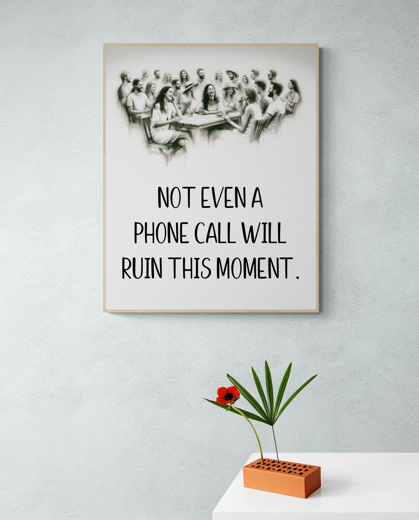 Be Kind, For Everyone You Meet Is Fighting A Hard Battle | Plato Quote | Inspirational | Art Print