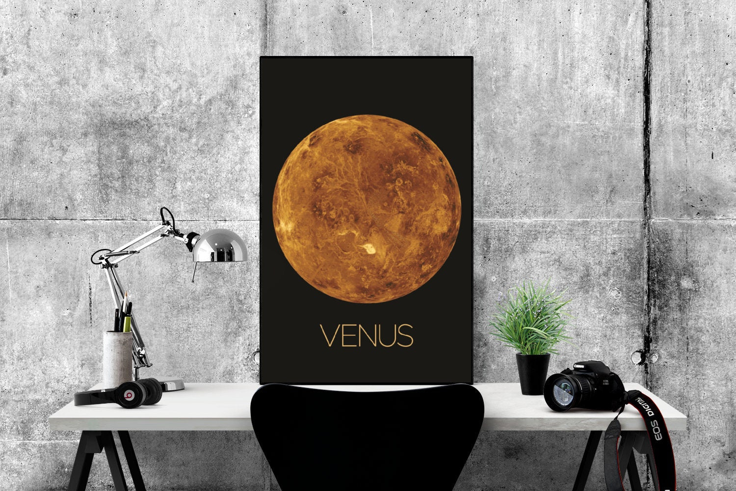Venus Art Print | NASA Art | Space Artwork | Solar System Art | Venus Poster | Solar System Print | Sister Earth