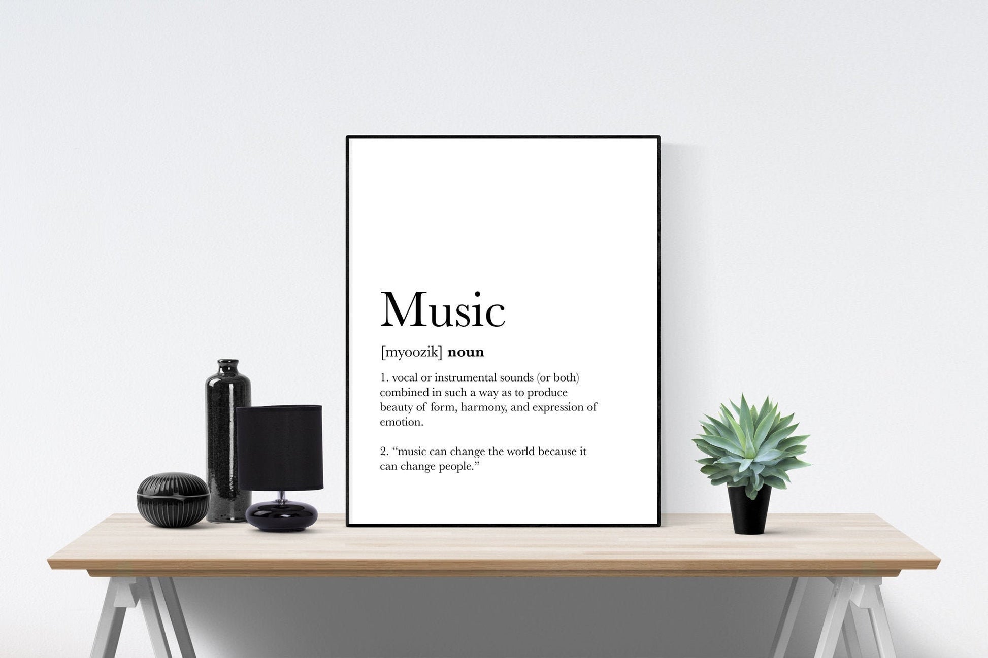 Music Definition Poster | Art Print
