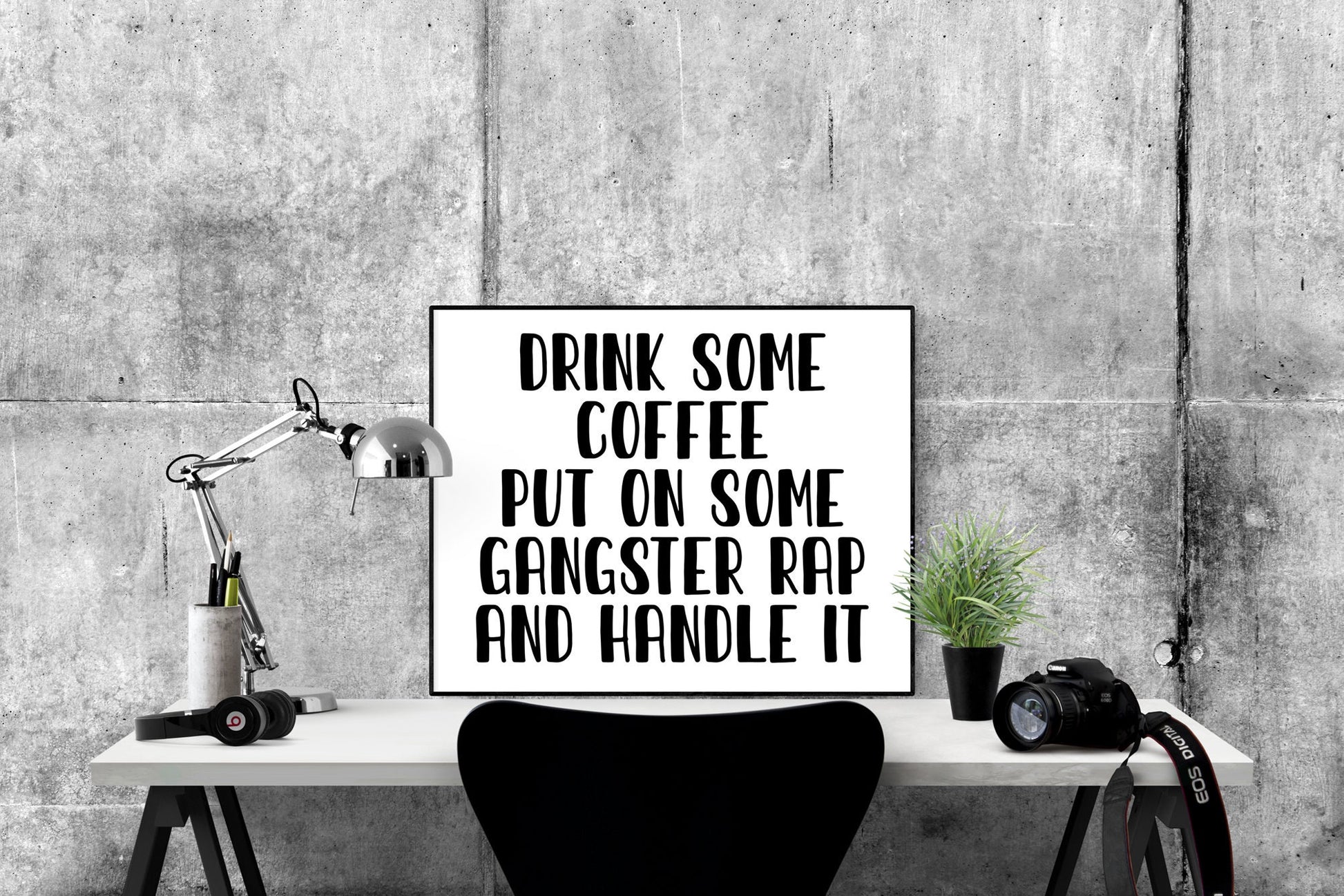 Coffee Workplace Inspiration | Art Print | Coworker Gift