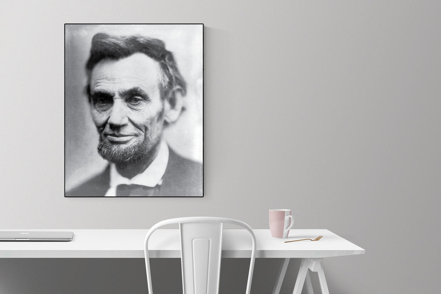 President Abraham Lincoln Portrait | Last Photography From Lincoln's Life | Art Print