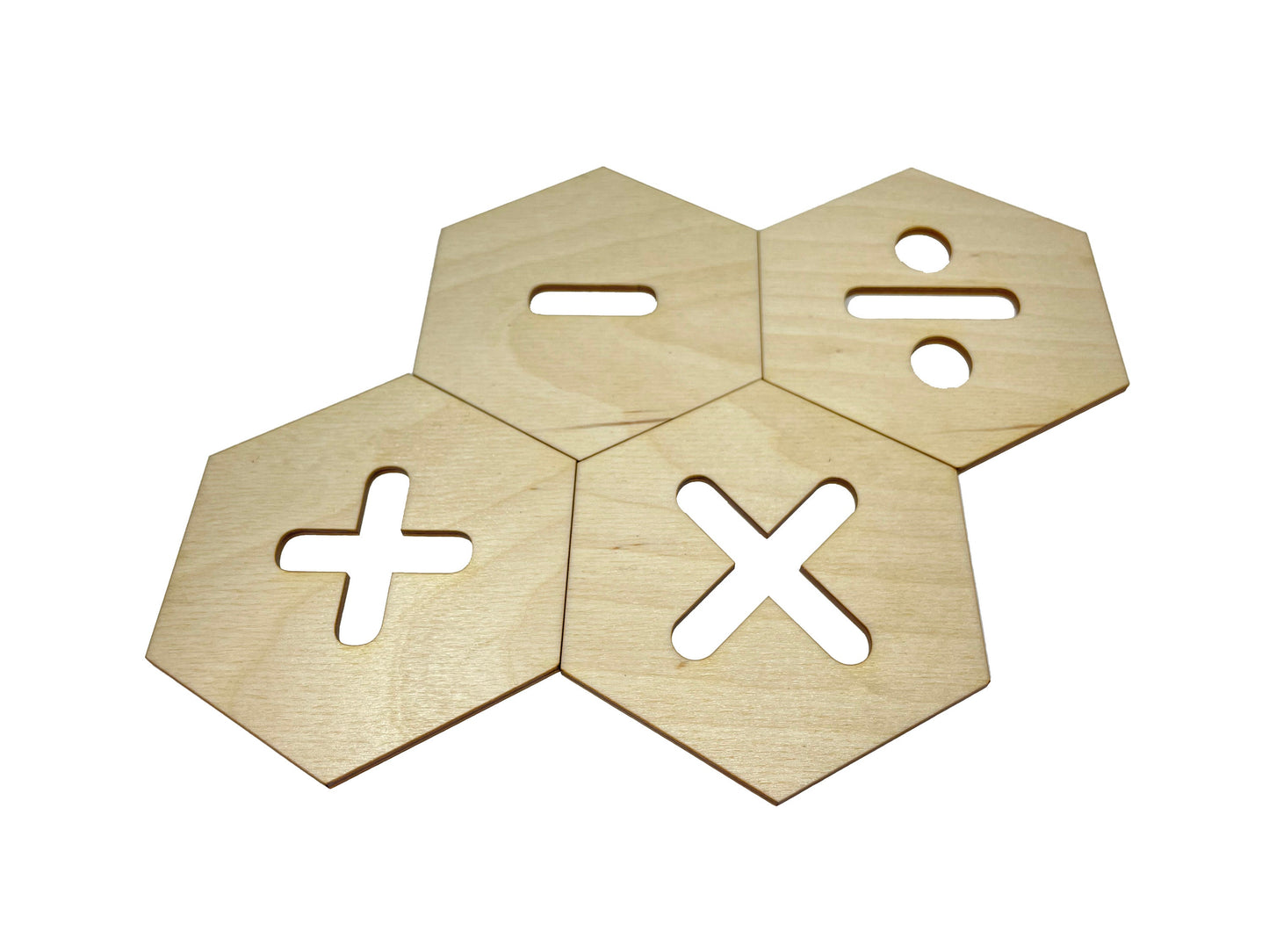 Basic Mathematical Operations | Early Education and Childhood Learning | Teacher Gift | Coaster Set