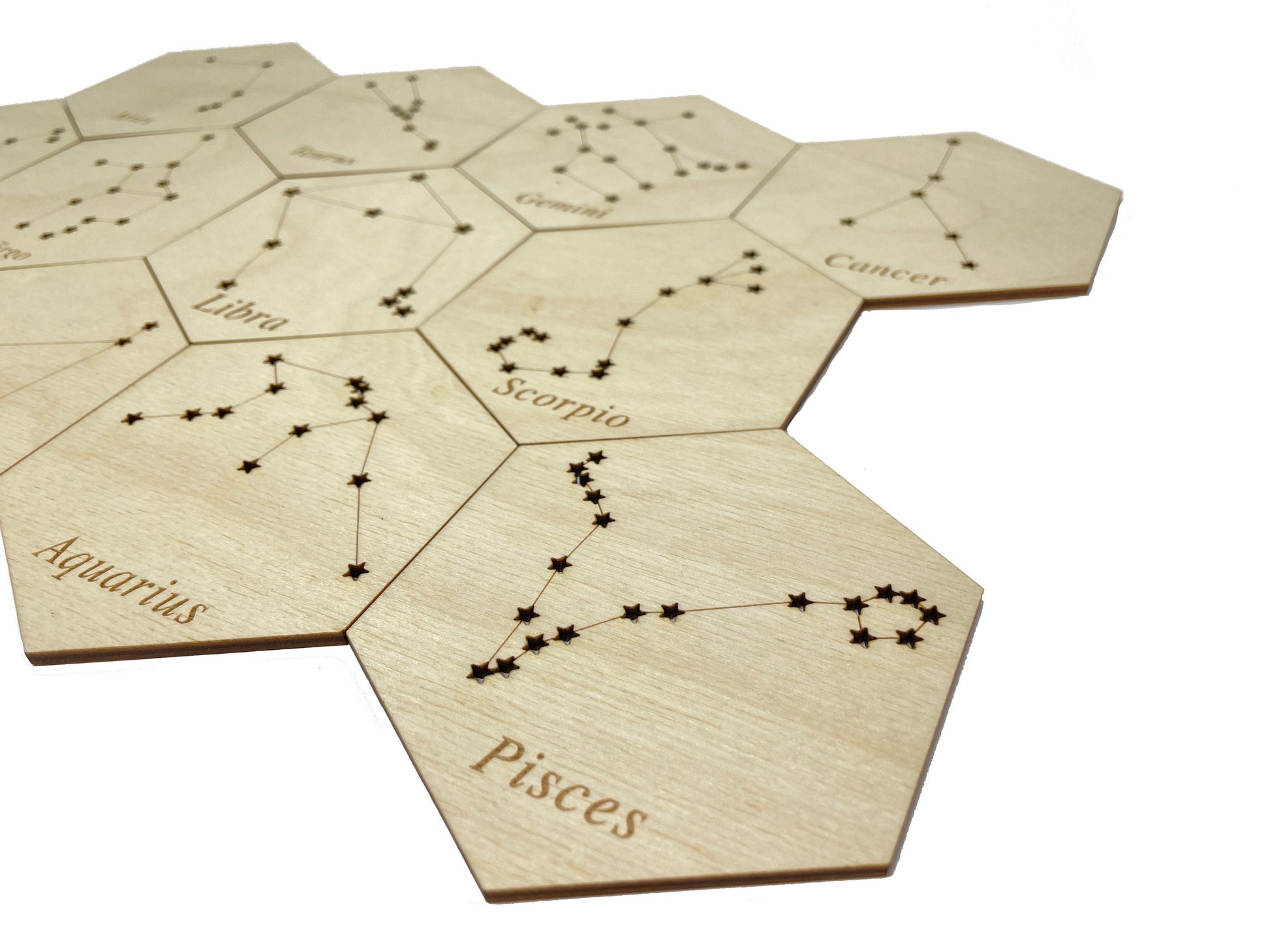 Zodiac Constellations | Astronomy | Astrology | Zodiac Symbols | Coaster Set