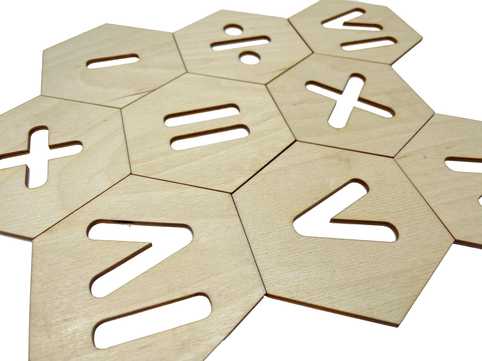 Basic Mathematical Operations | Early Education and Childhood Learning | Teacher Gift | Coaster Set