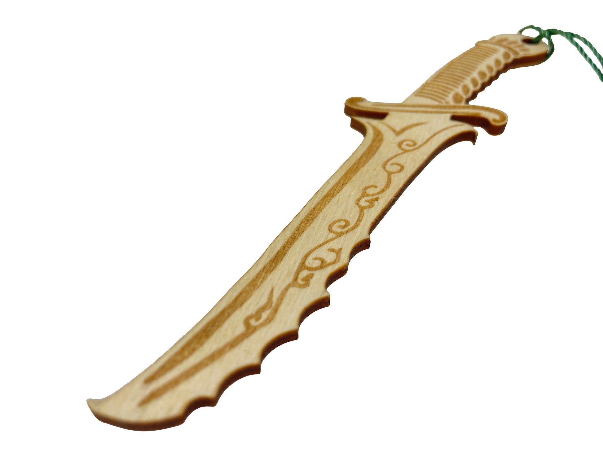 Wooden Dagger Bookmark | Wood With Tassel