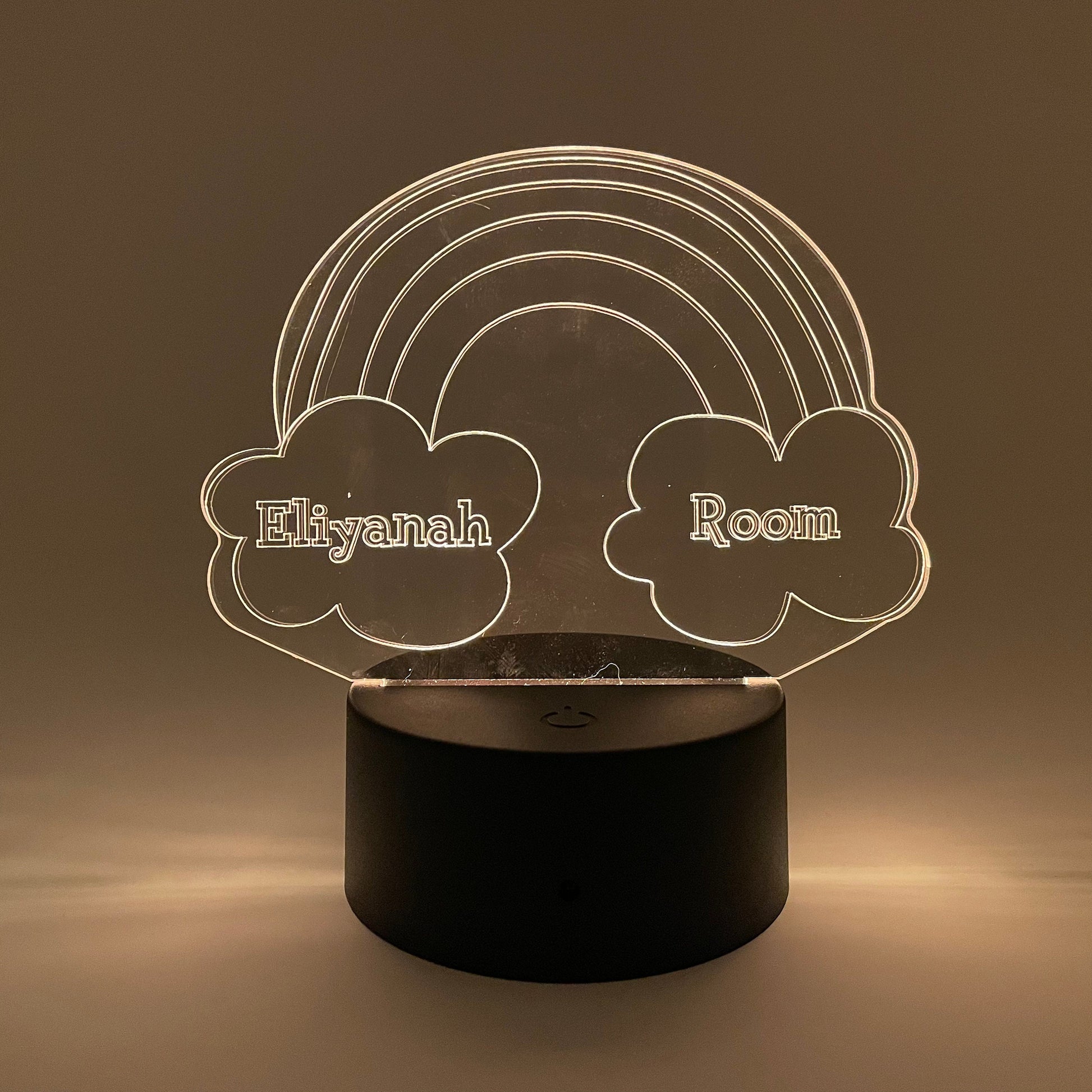 Rainbow | Personalized LED Sign | Gifts for Kids | Kid Home Decor | Night Light for Kids