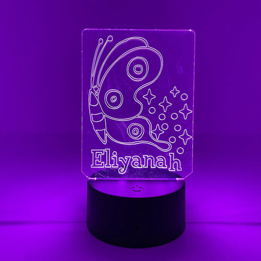Butterfly | Personalized LED Sign | Gifts for Kids | Kid Home Decor | Night Light for Kids