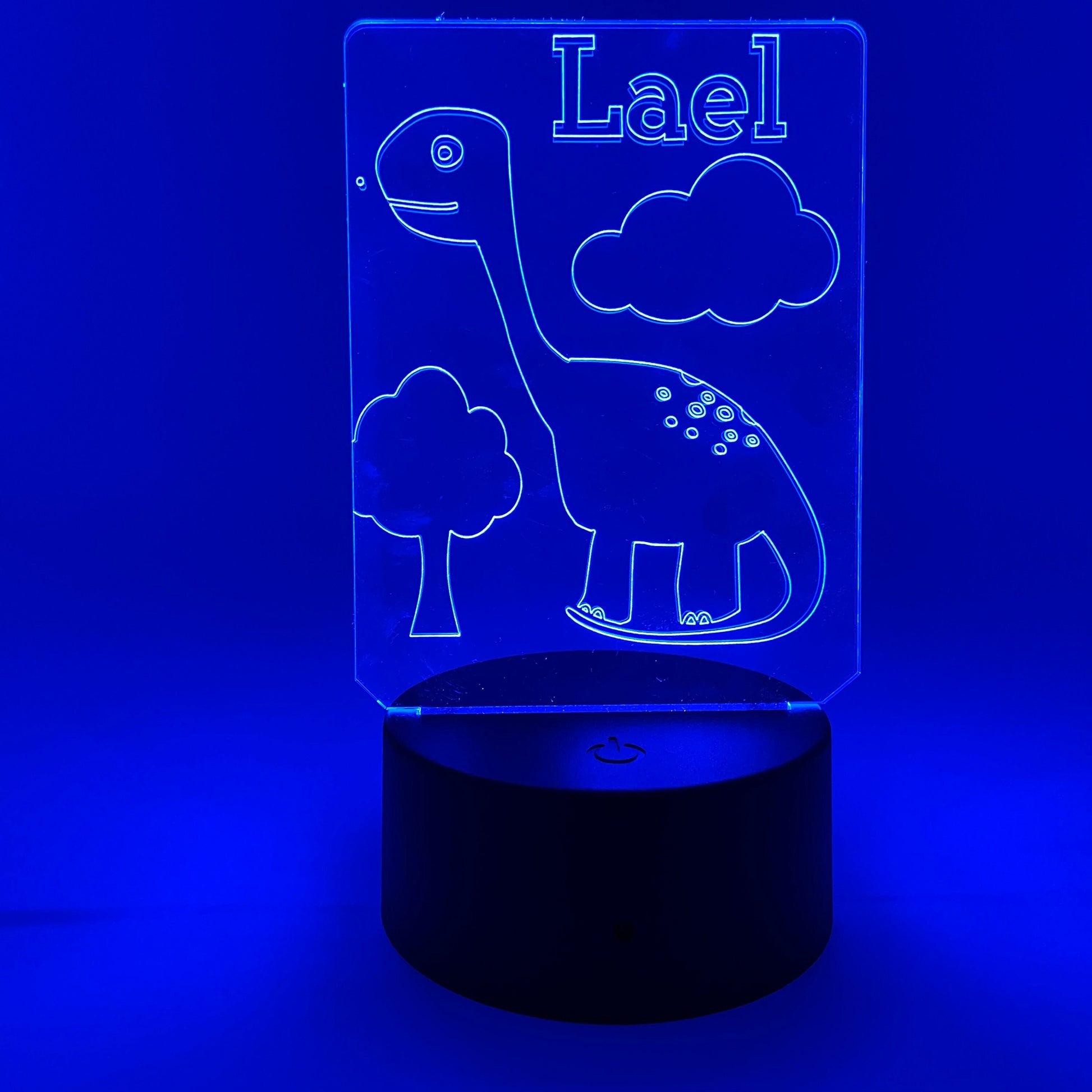 Brachiosaurus | Dinosaur Nightlight | Personalized LED Sign | Gifts for Kids | Kid Home Decor | Night Light for Kids