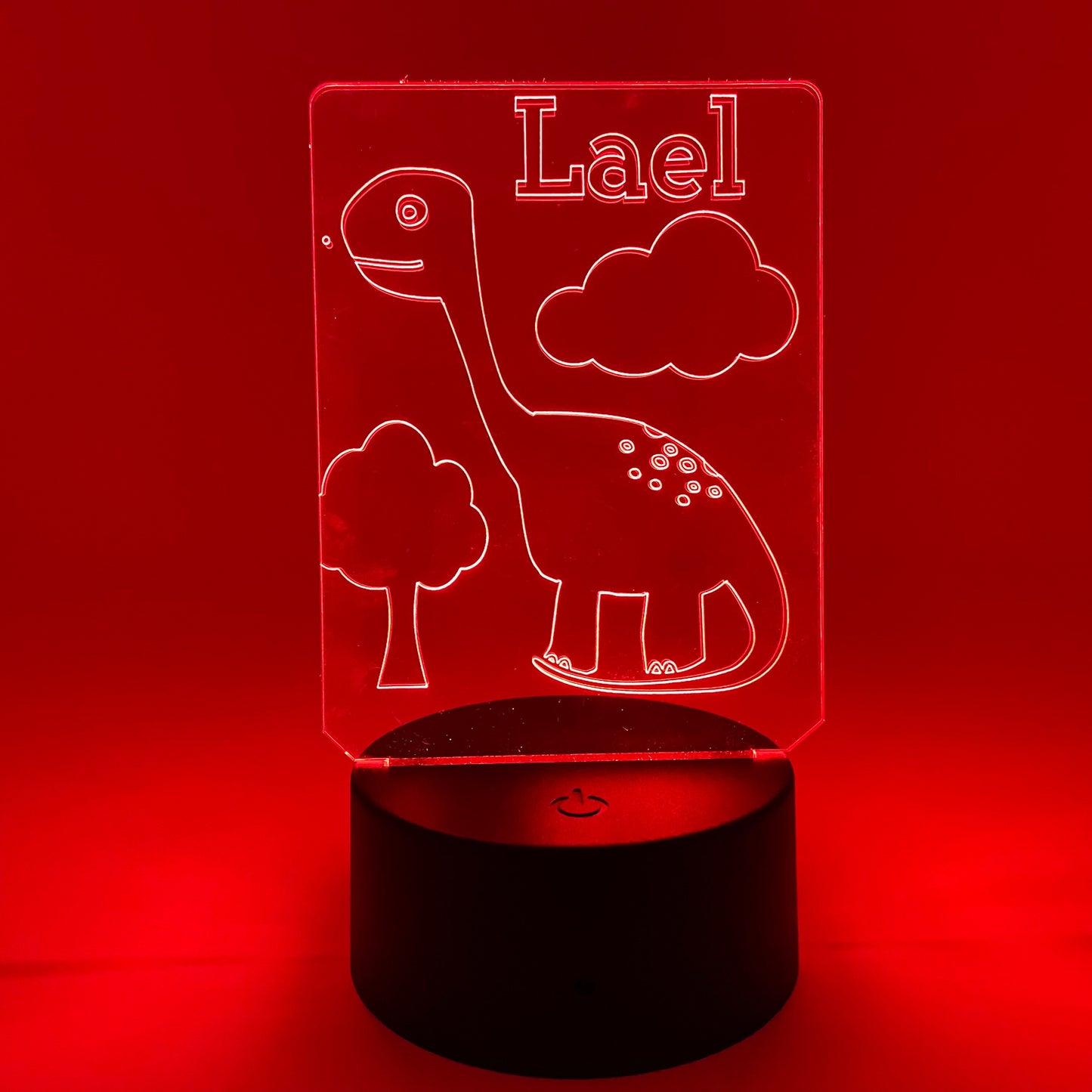 Brachiosaurus | Dinosaur Nightlight | Personalized LED Sign | Gifts for Kids | Kid Home Decor | Night Light for Kids