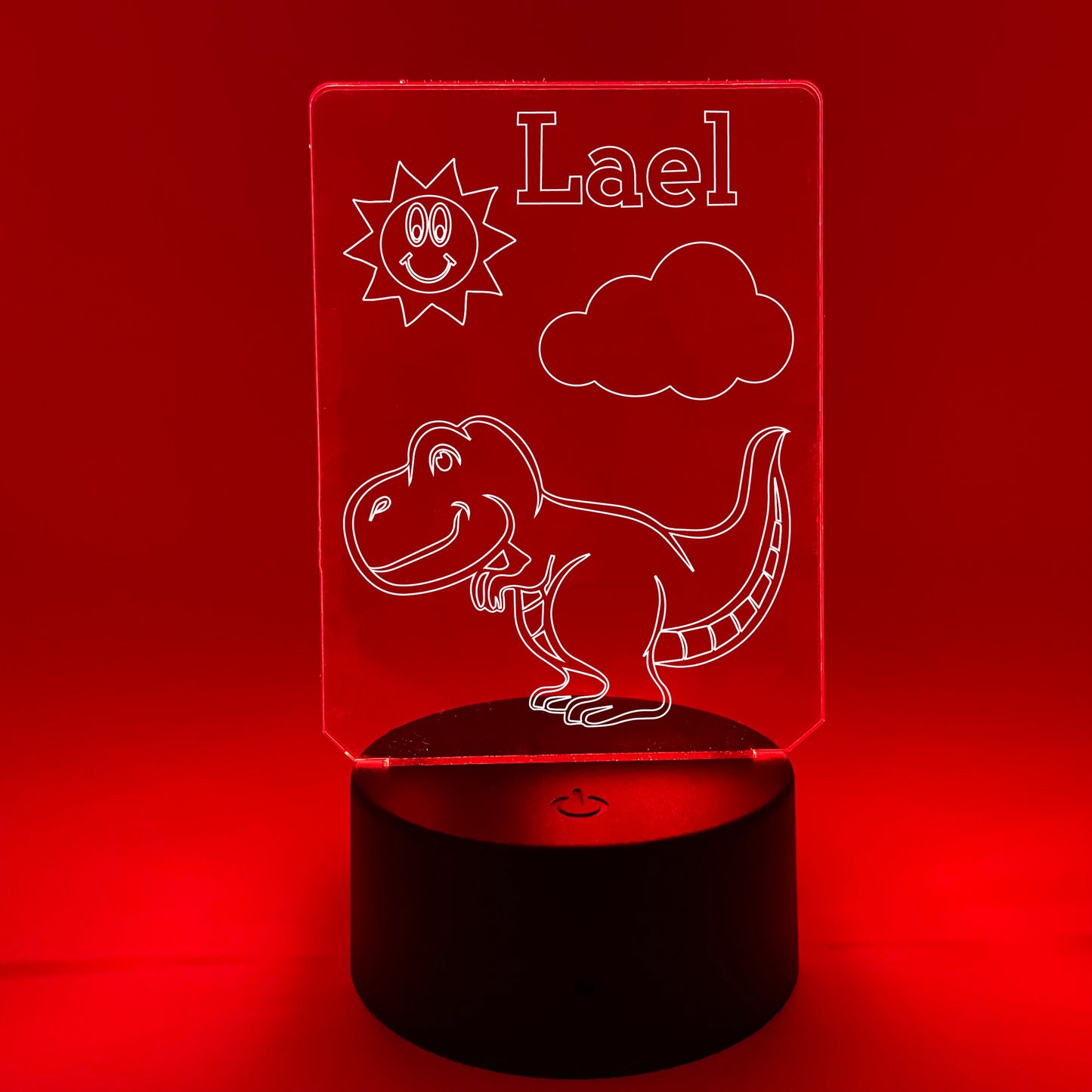 T Rex | Tyrannosaurus Rex | Dinosaur Nightlight | Personalized LED Sign | Gifts for Kids | Kid Home Decor | Night Light for Kids