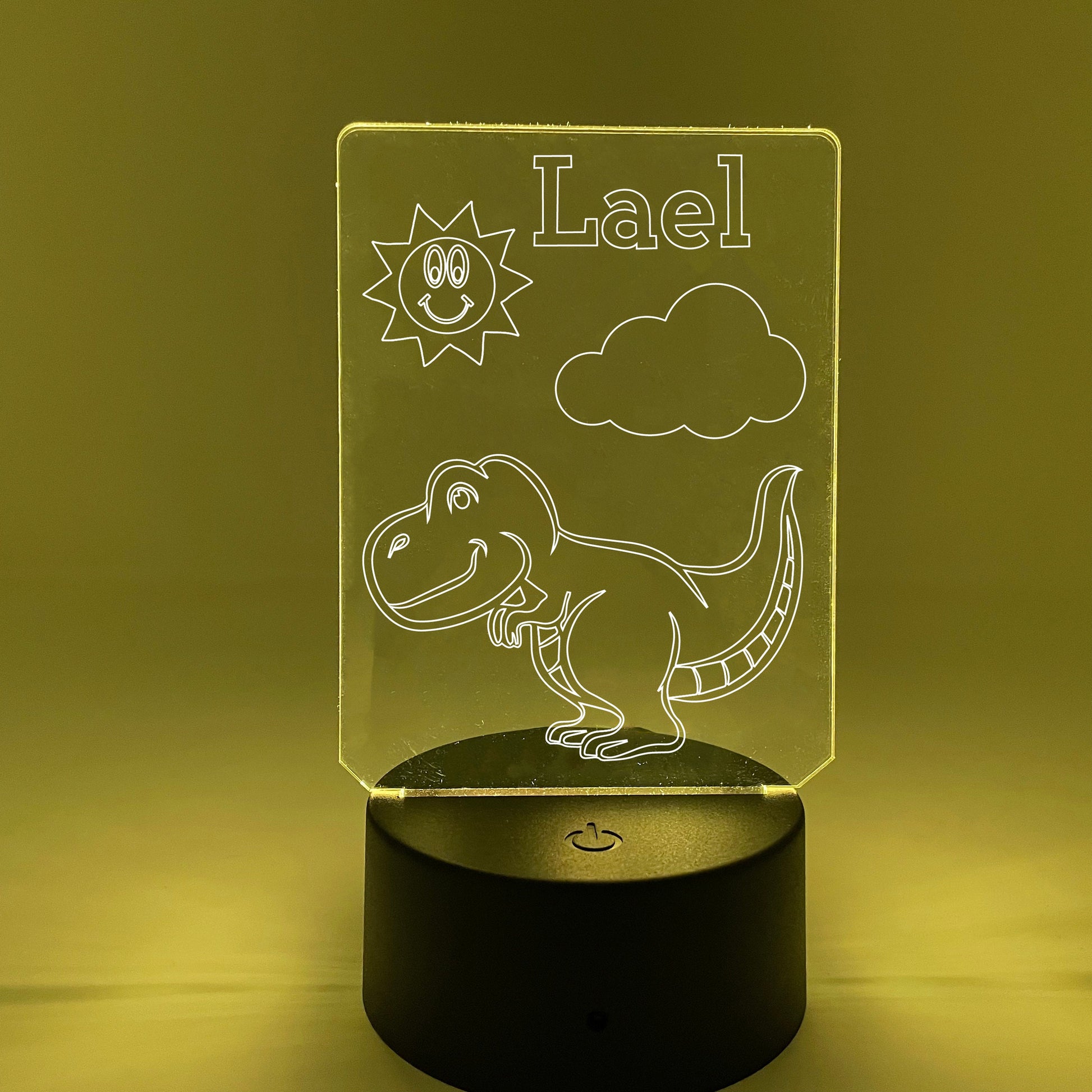 T Rex | Tyrannosaurus Rex | Dinosaur Nightlight | Personalized LED Sign | Gifts for Kids | Kid Home Decor | Night Light for Kids