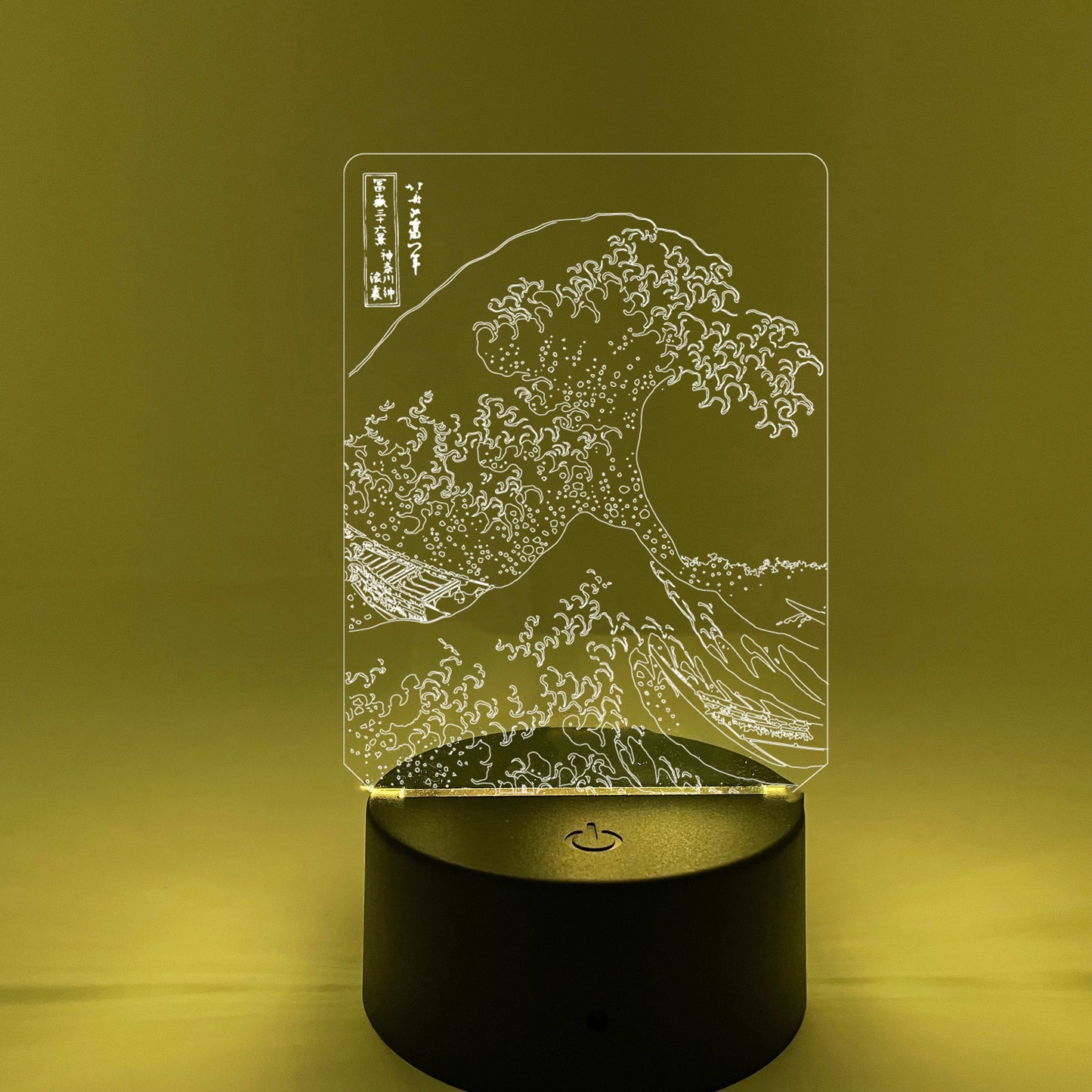 The Great Wave Off Kanagawa | Nightlight | LED Sign | Gifts for Kids | Kid Home Decor | Night Light for Kids