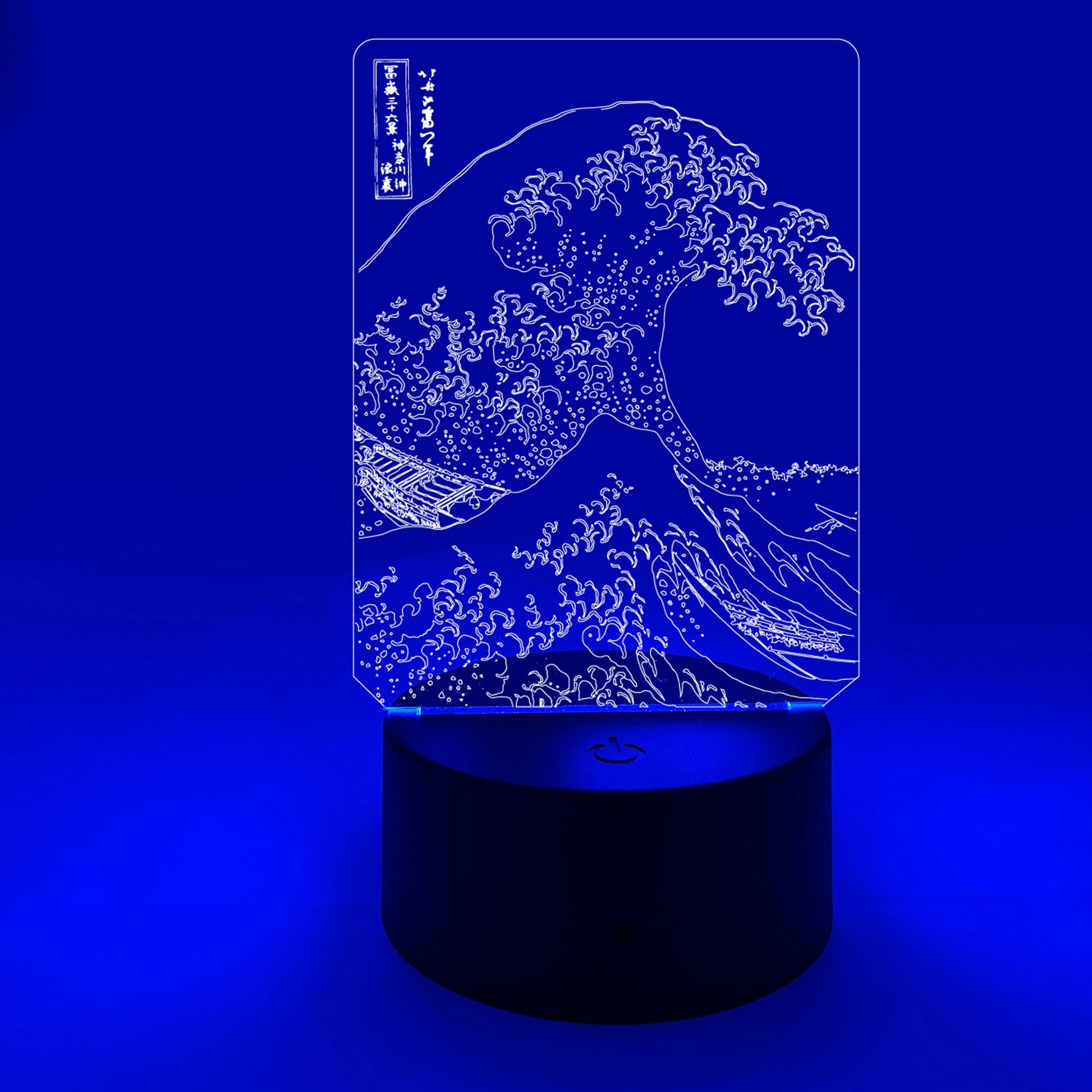 The Great Wave Off Kanagawa | Nightlight | LED Sign | Gifts for Kids | Kid Home Decor | Night Light for Kids