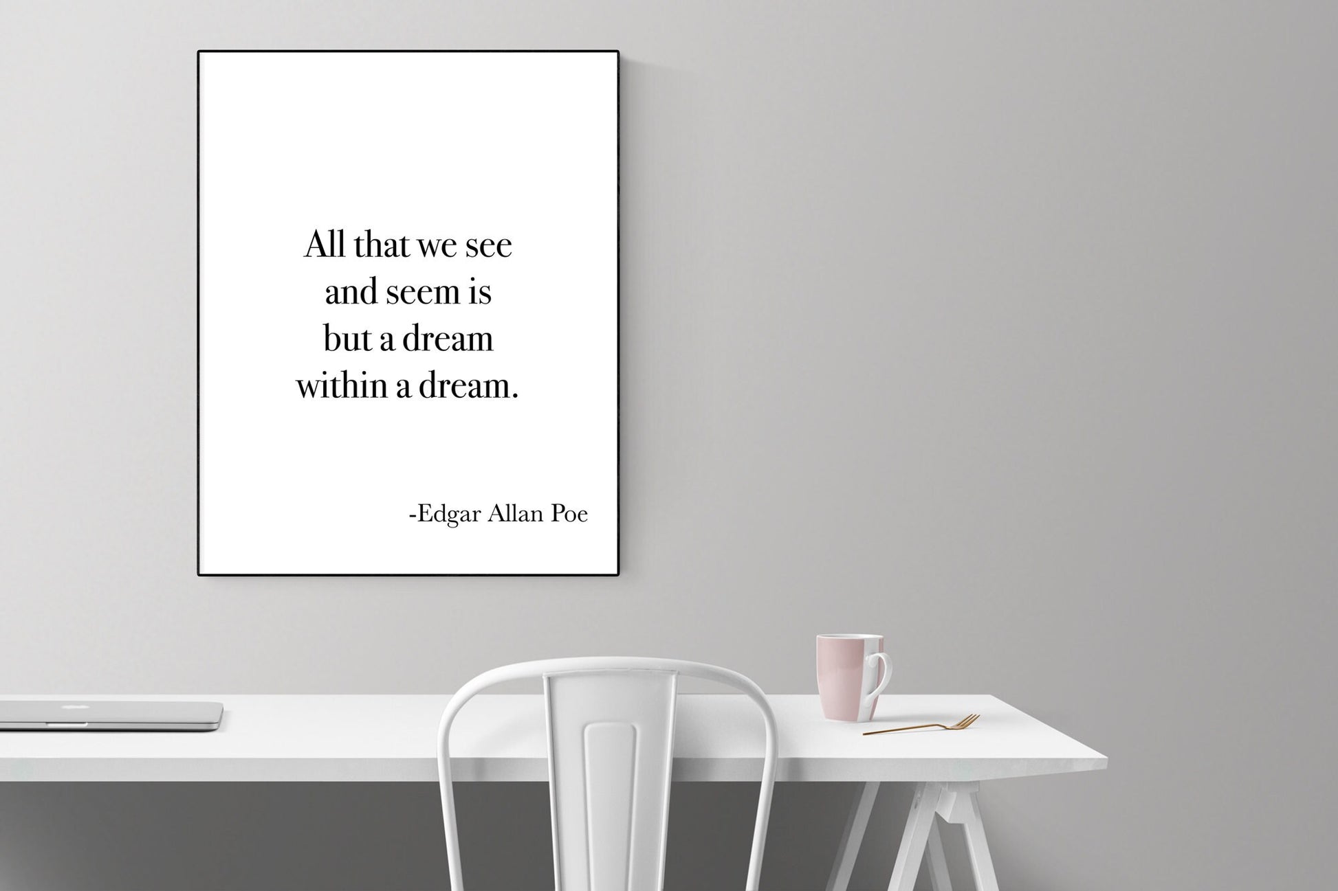 A Dream Within A Dream | Edgar Allan Poe | Art Print