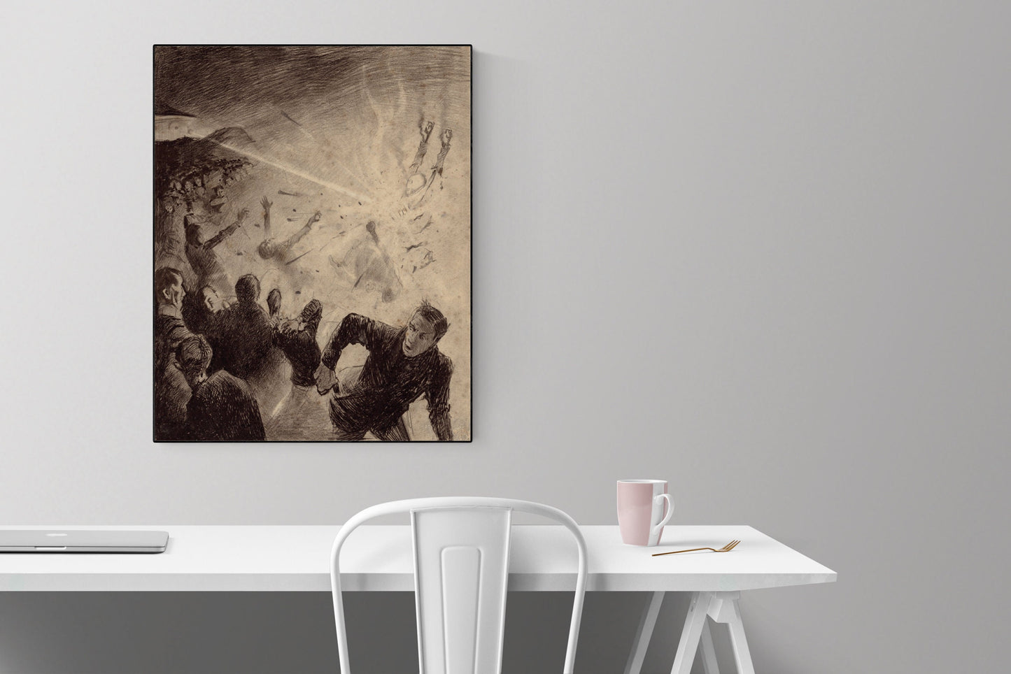 War of the Worlds | Original Art Print | Laser | SciFi | Science Fiction | Art Print