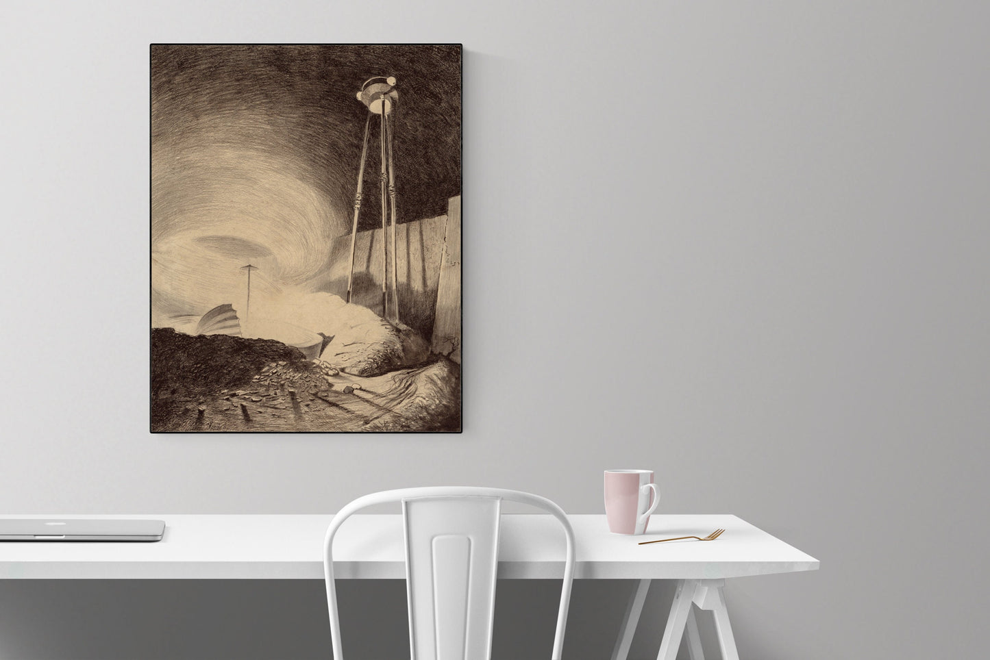 War of the Worlds | Original Art Print | Observation | Art Print