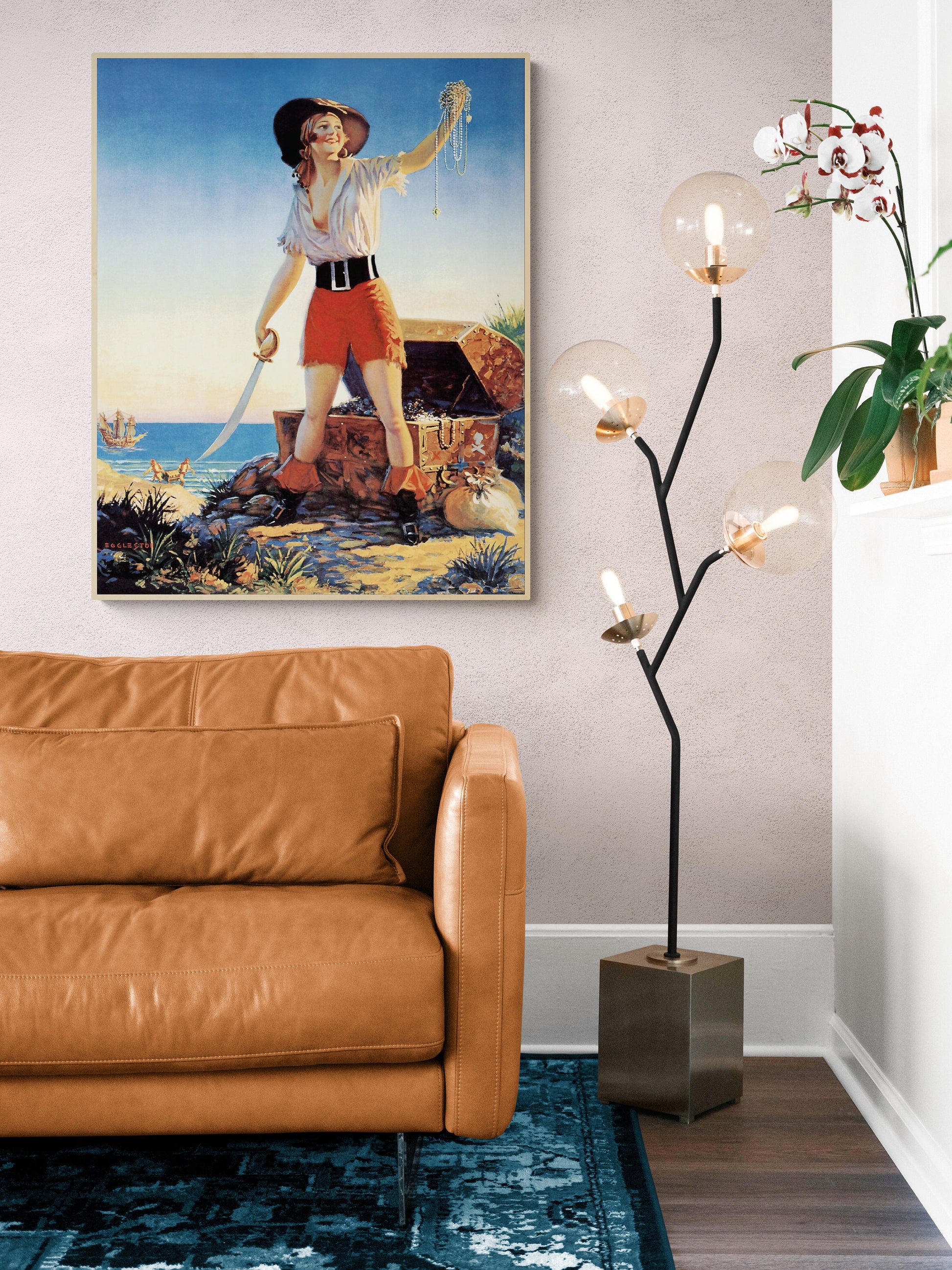 The Treasure Princess | Edward Mason Eggleston Painting | Giclée Art Print