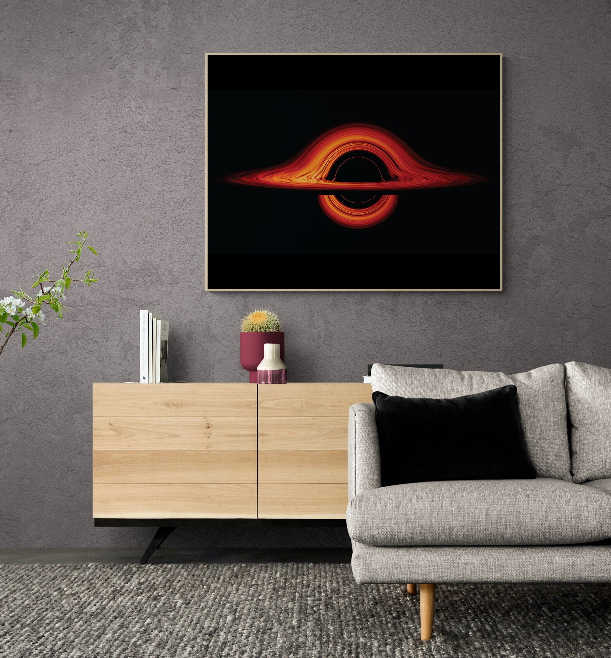 Black Hole | Center of the Galaxy | Space | NASA Art Print
