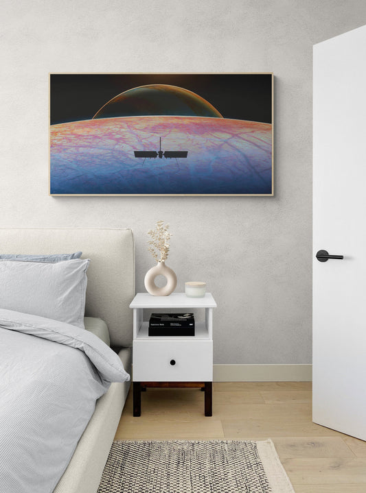 Europa Clipper Mission Art | Jupiter Moon | Space | NASA Art Print