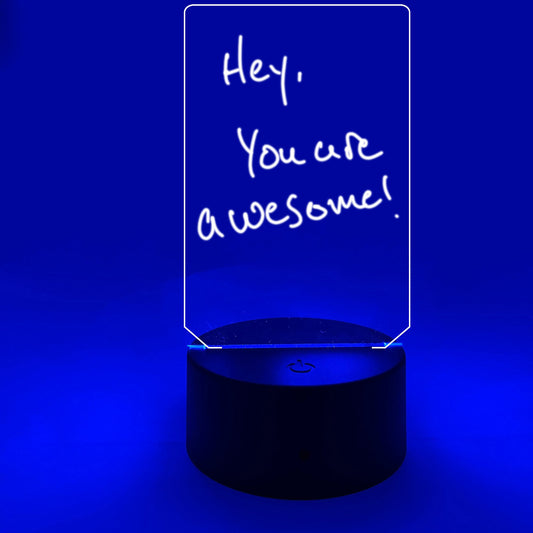 Personal Message LED Note Board | Night Lamp | Gift For Her | Gift For Him | Present | Night Light | Notes | Board | Pen | Decoration