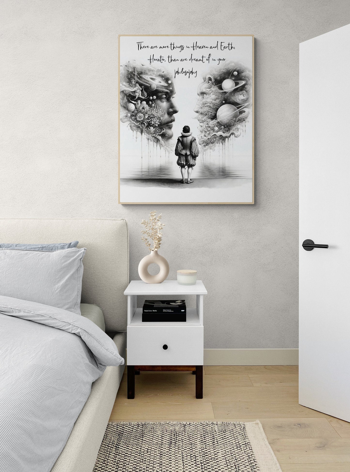There Are More Things In Heaven And Earth | Horatio | Than Are Dreamt Of In Your Philosophy | William Shakespeare | Hamlet | Art Print