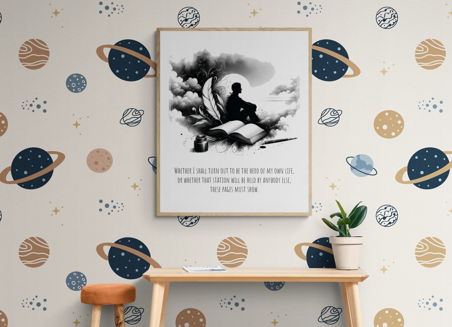 Hero of My Life from David Copperfield Art Print