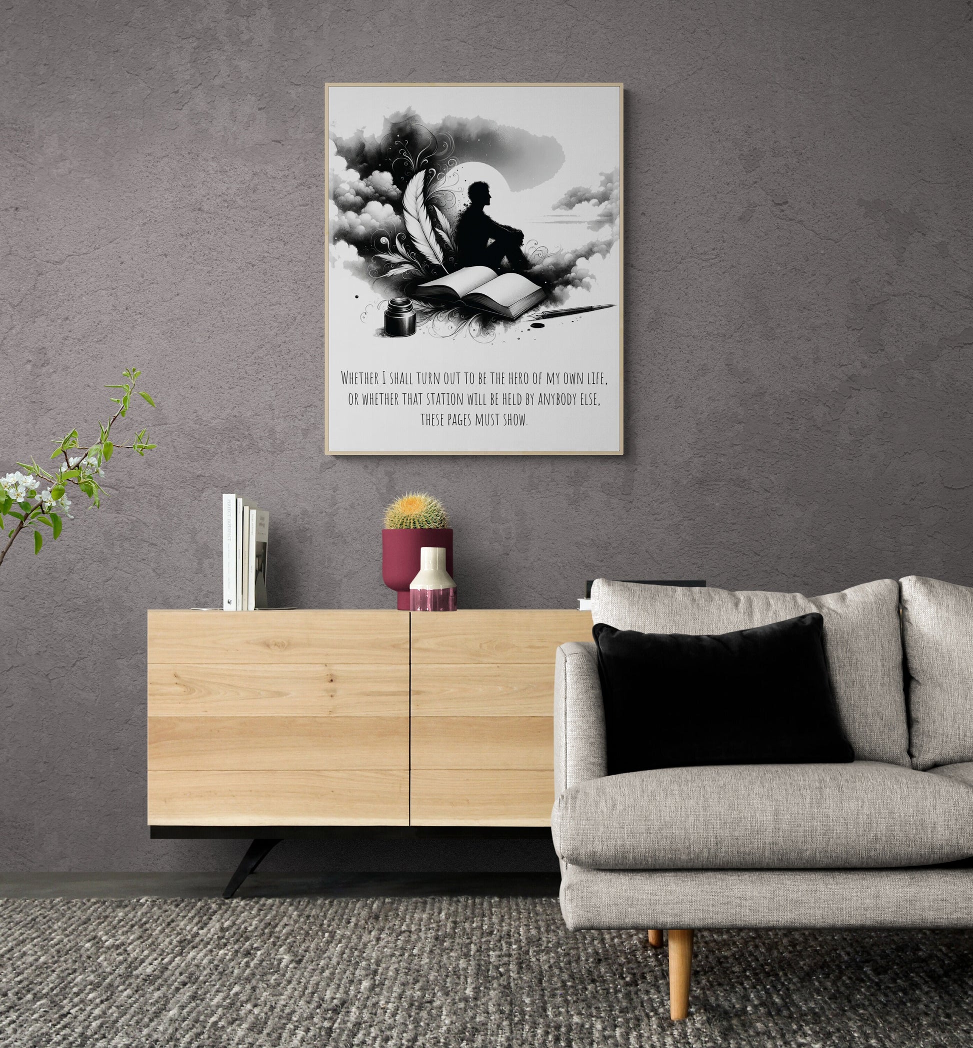 Hero of My Life from David Copperfield Art Print