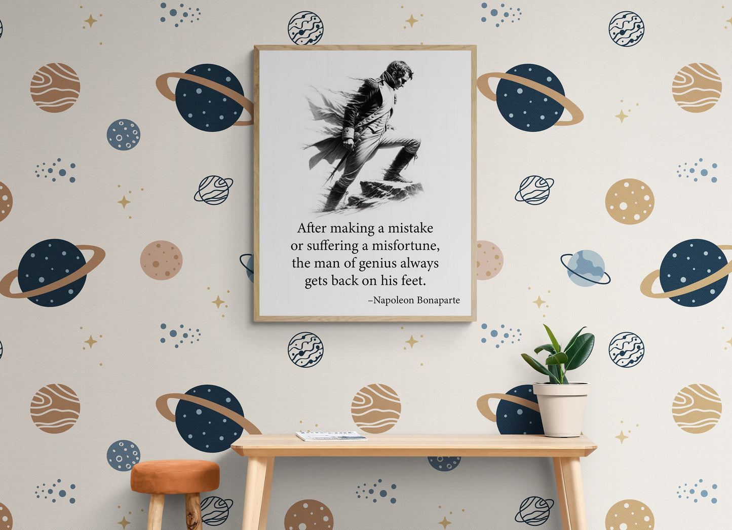 I'm The First To Admit When I Make A Mistake from Napoleon Bonaparte French Art Print
