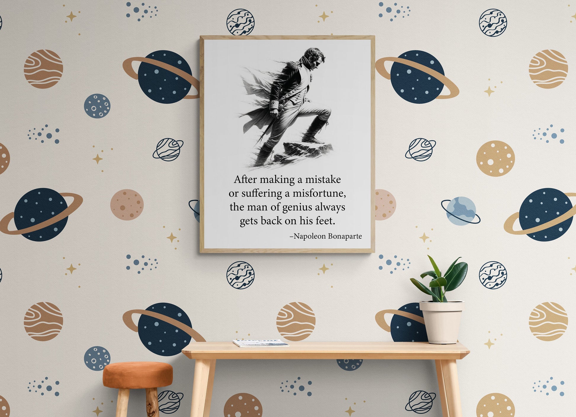 I'm The First To Admit When I Make A Mistake from Napoleon Bonaparte French Art Print