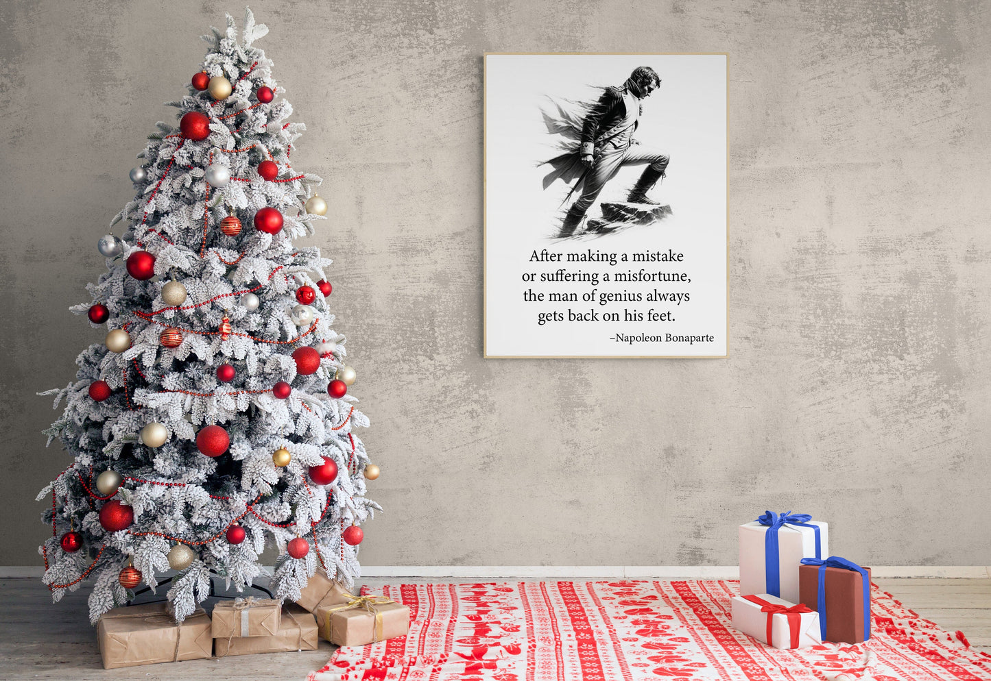 I'm The First To Admit When I Make A Mistake from Napoleon Bonaparte French Art Print