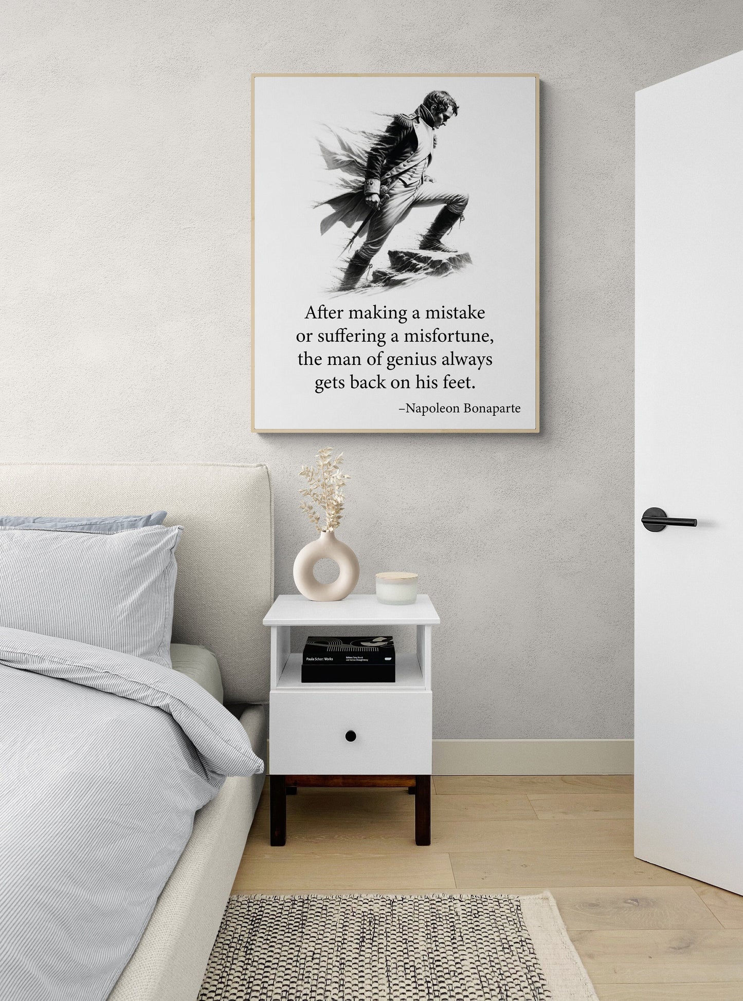 I'm The First To Admit When I Make A Mistake from Napoleon Bonaparte French Art Print