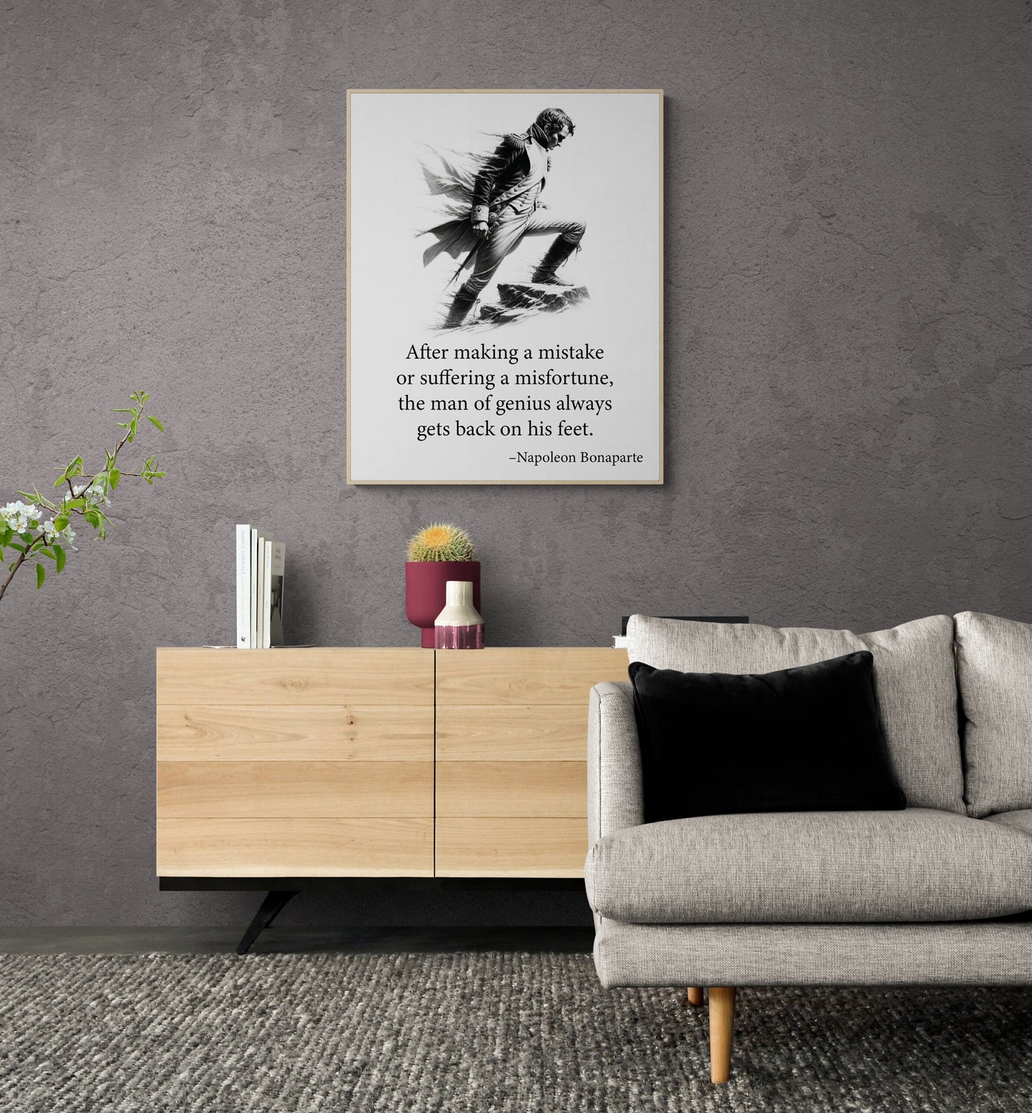 I'm The First To Admit When I Make A Mistake from Napoleon Bonaparte French Art Print