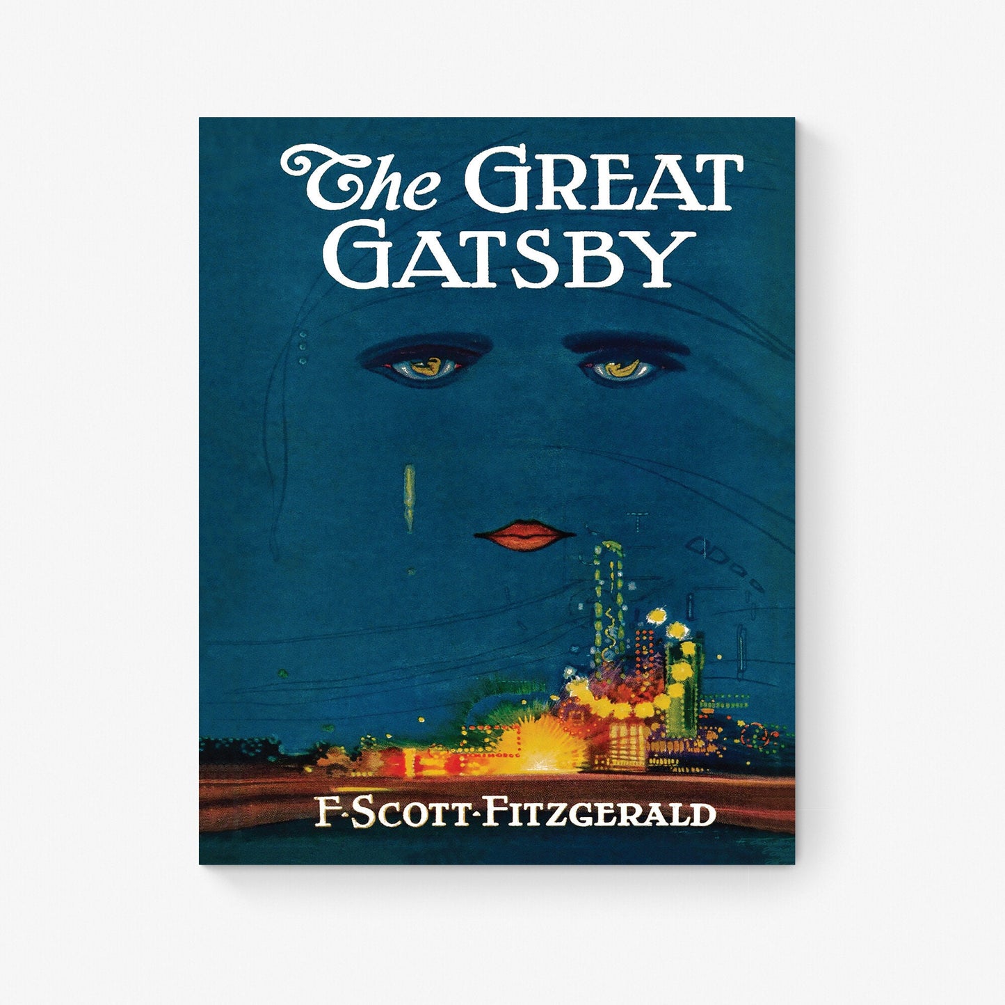 First Edition Original Cover Reproduction of the Great Gatsby | F. Scott Fitzgerald | Home Decor | Art Print
